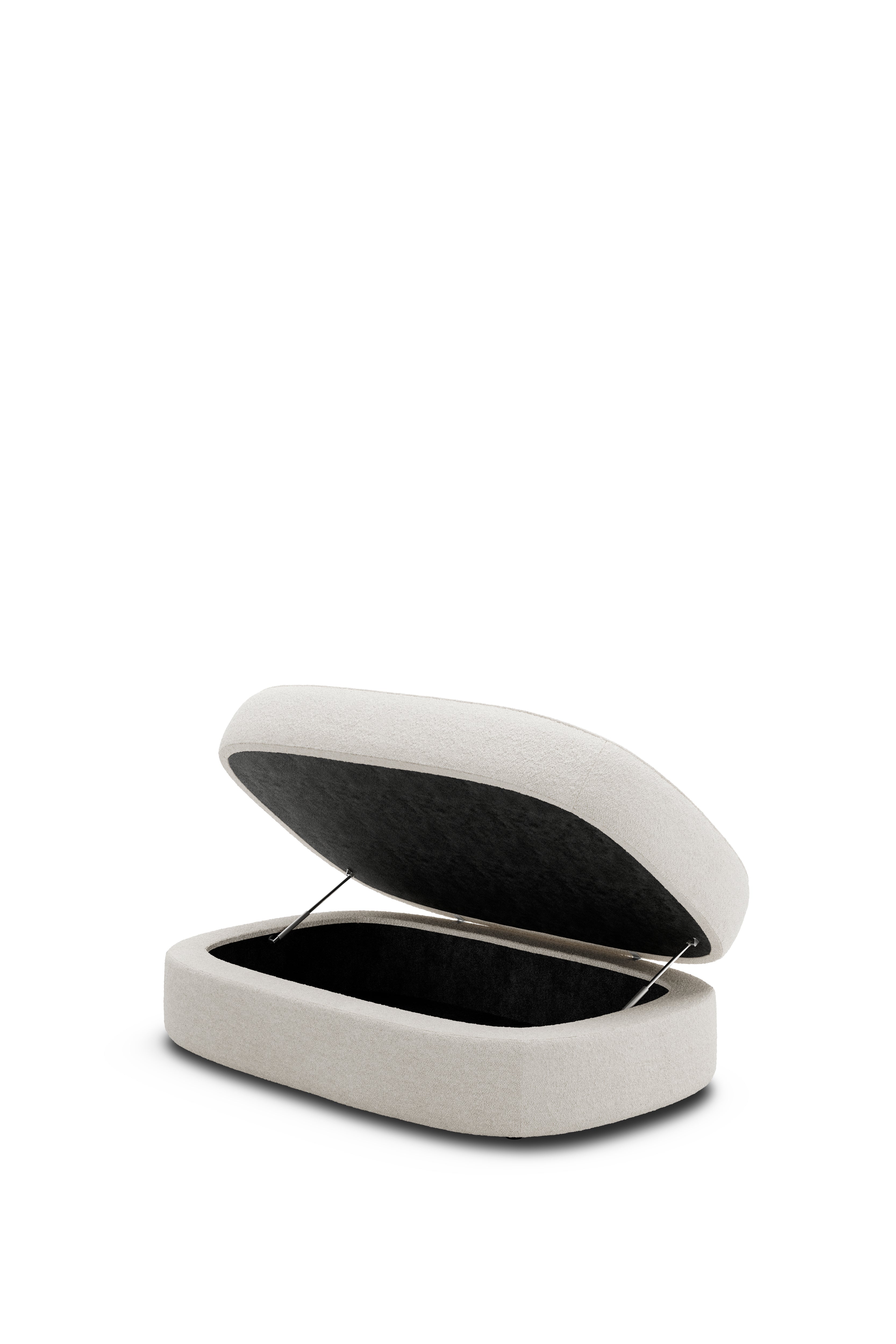 Pouf Covent Nevotex Barnum Lana 24 broken white
