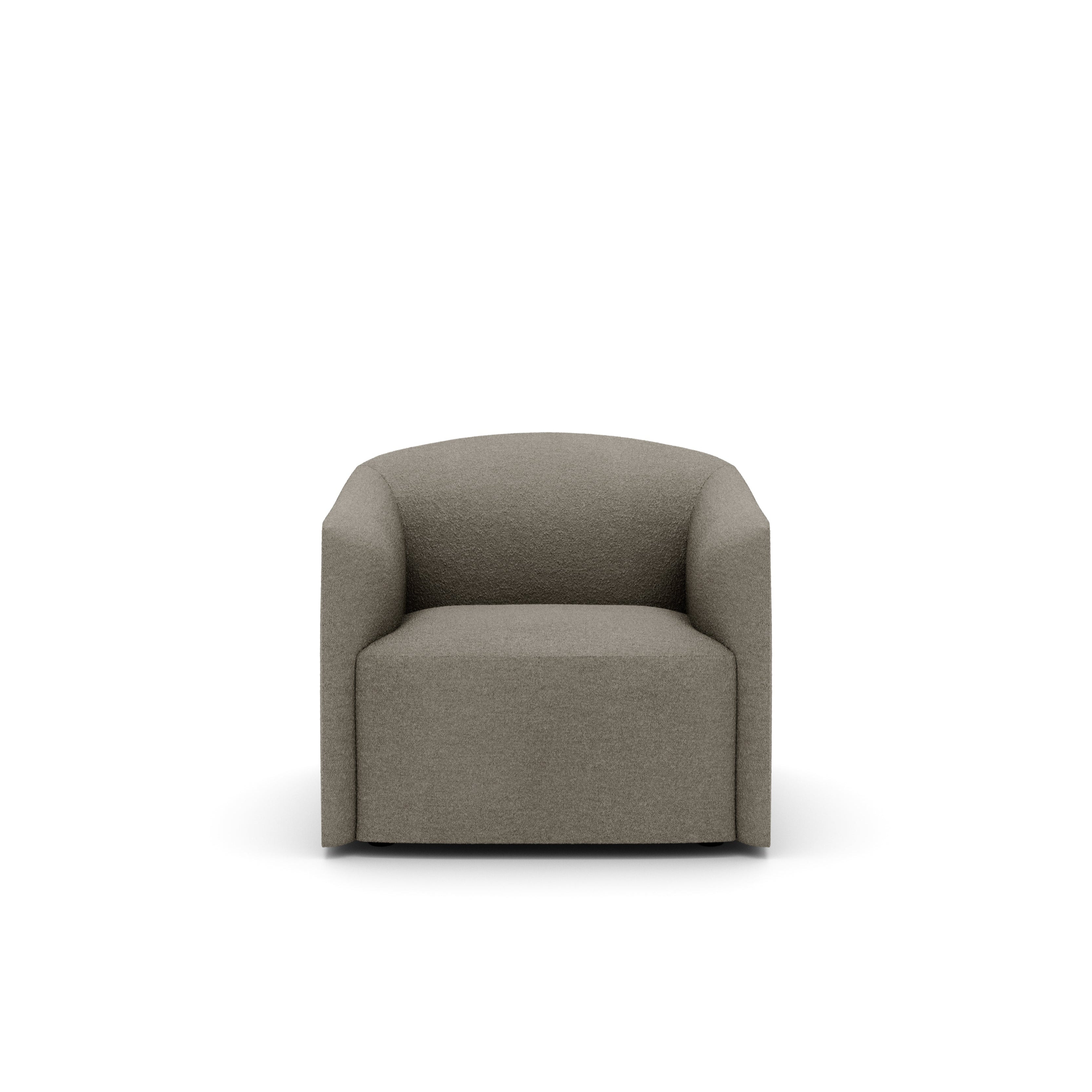 Shore armchair upholstered