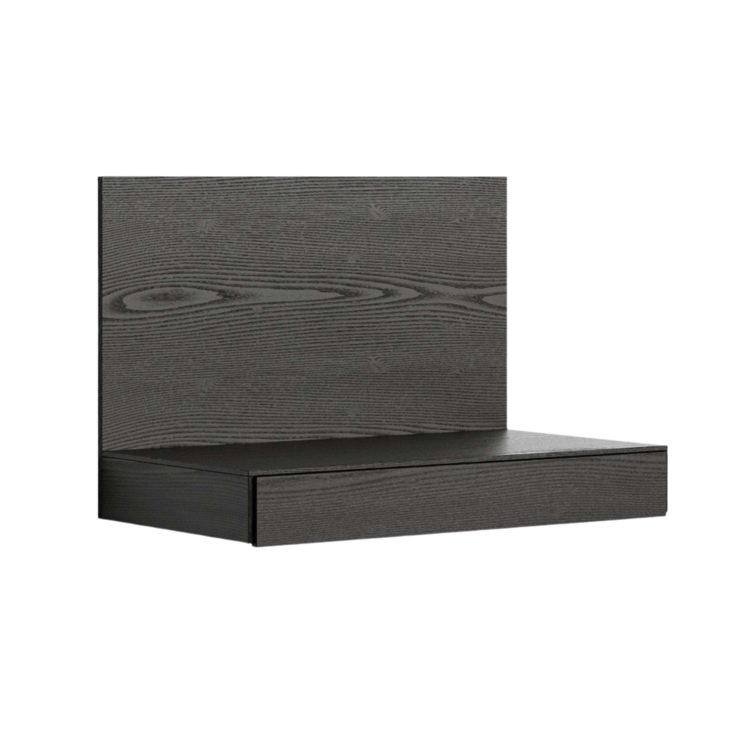 Tana Hanging Cabinet Black Eichenfurnier