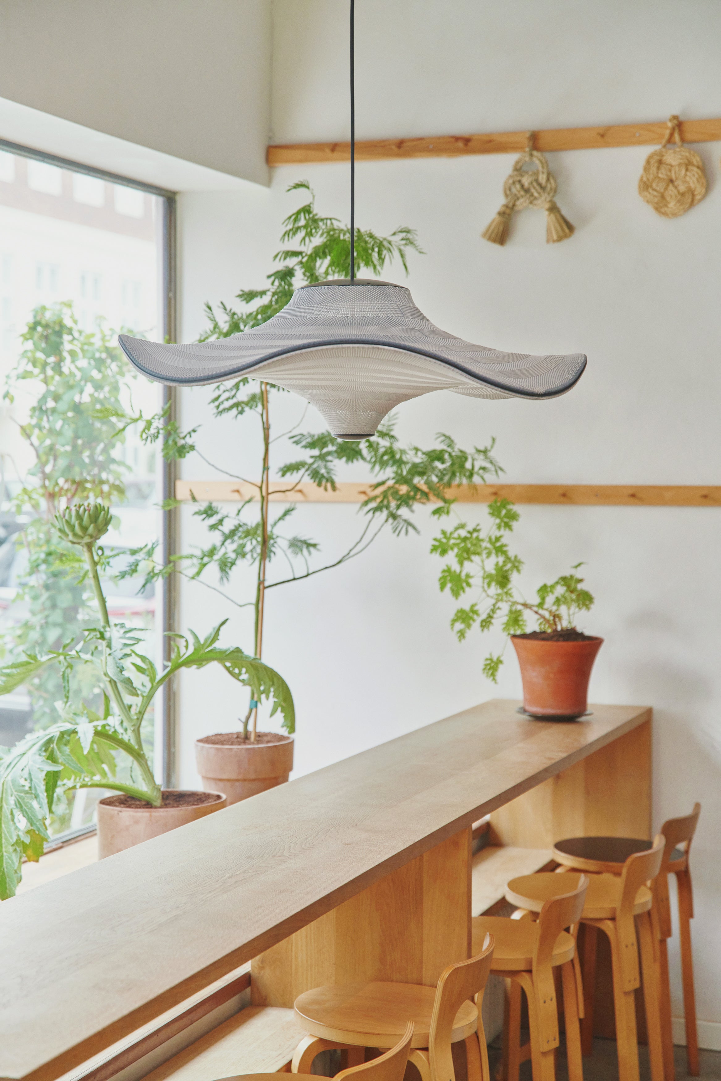 FLYING terracotta pendant lamp