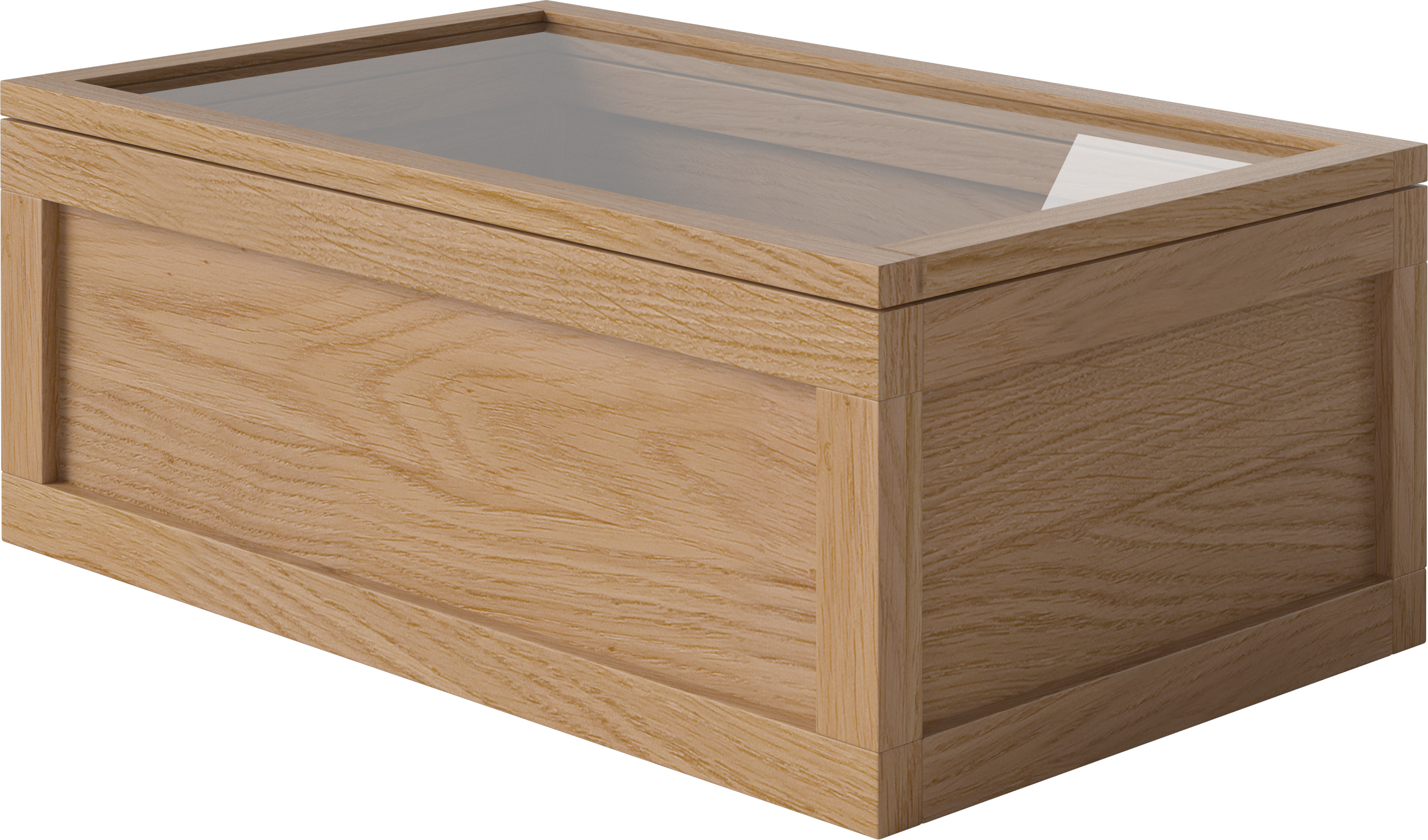 Dekorative Box Norie Oak Holz