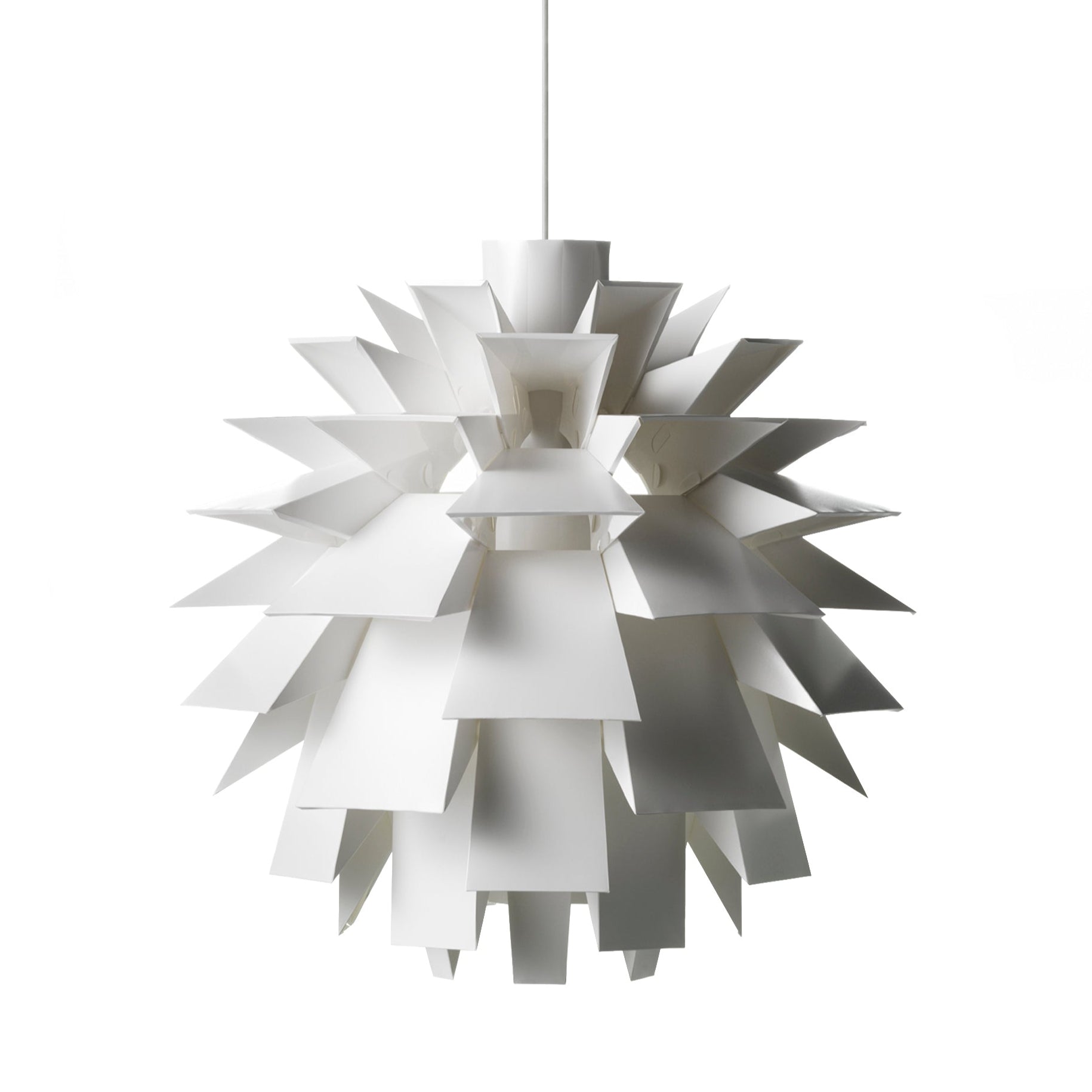 White pendant lamp shade NORM 69
