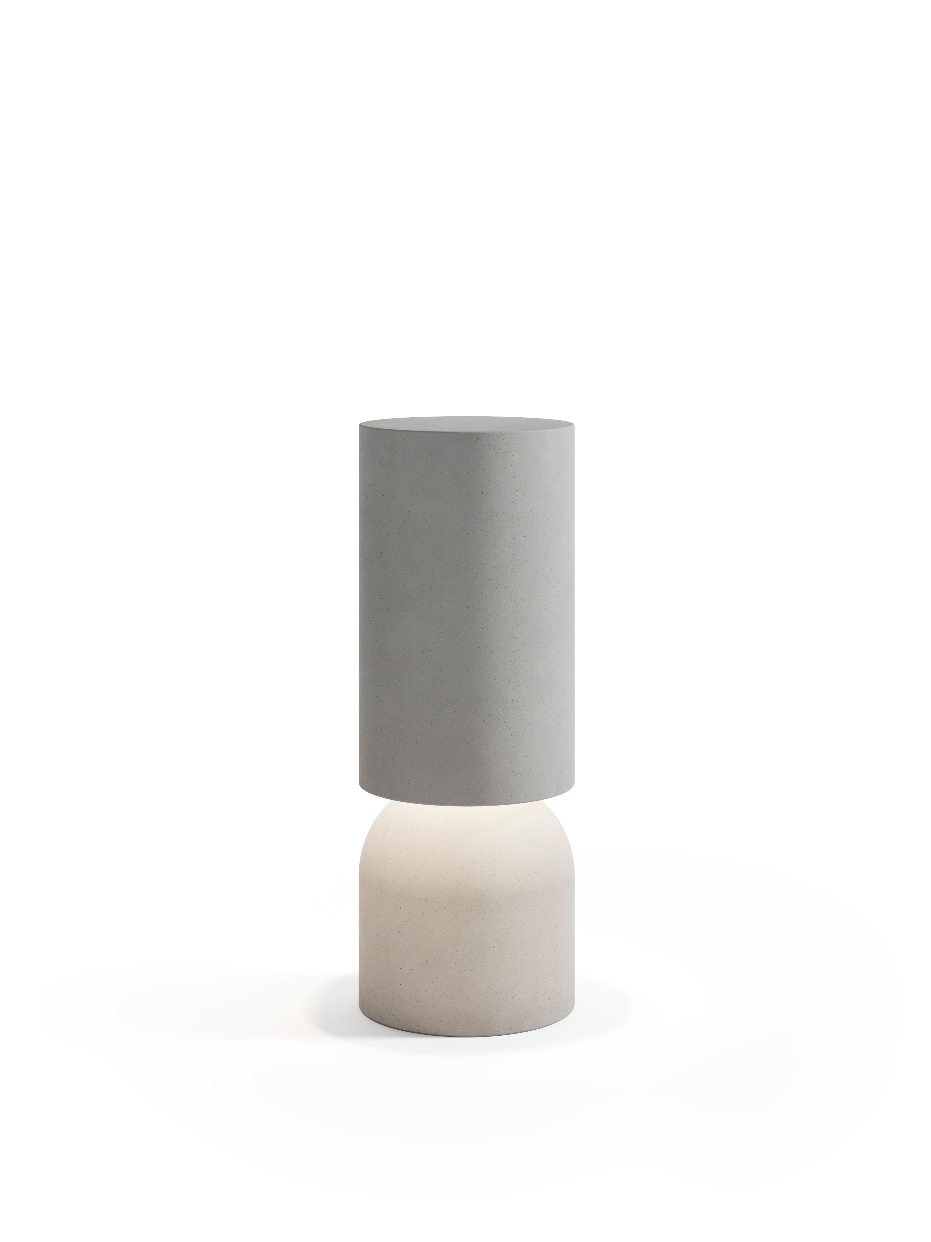 External floor lamp nui gray