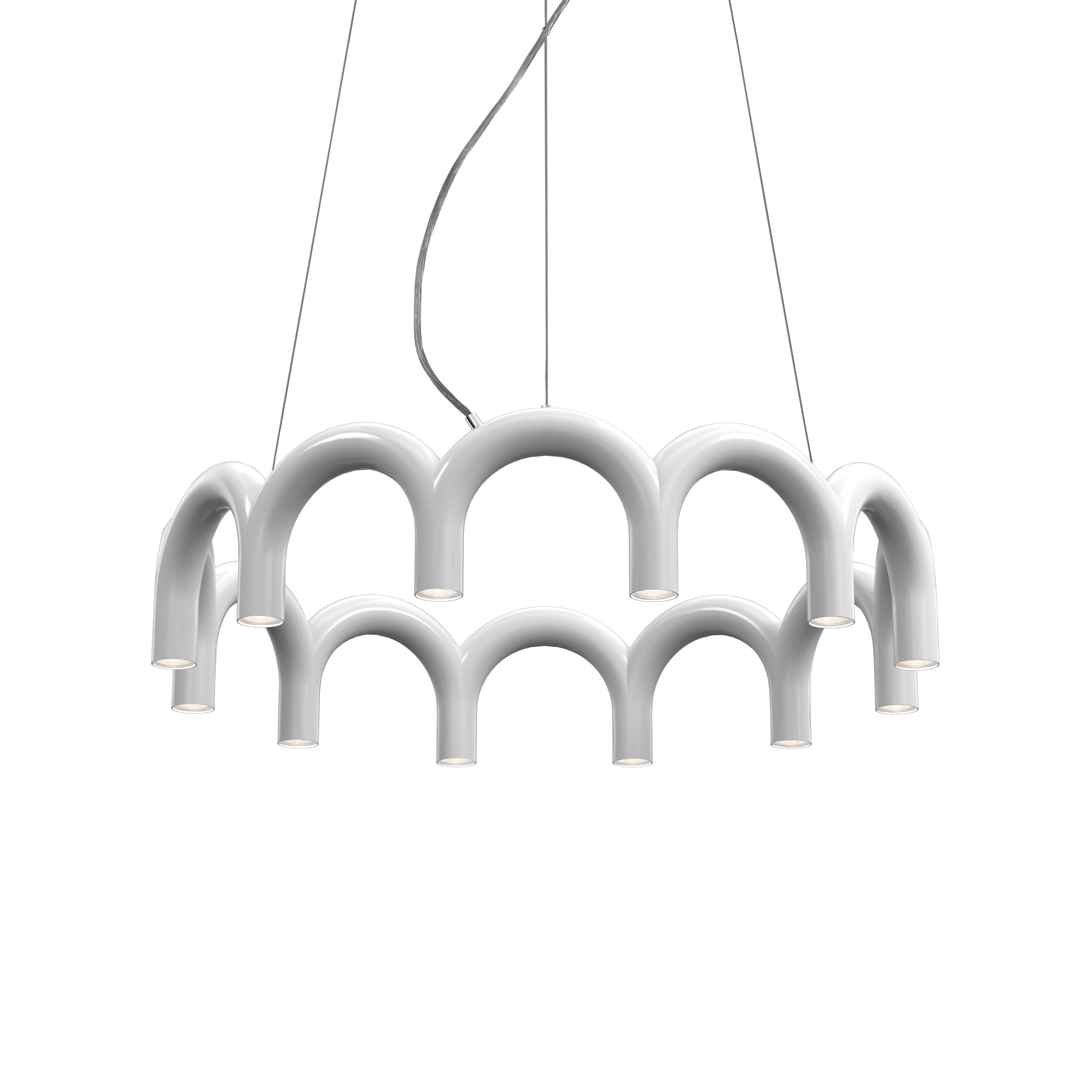 ARCH CIRCLE pendant lamp white