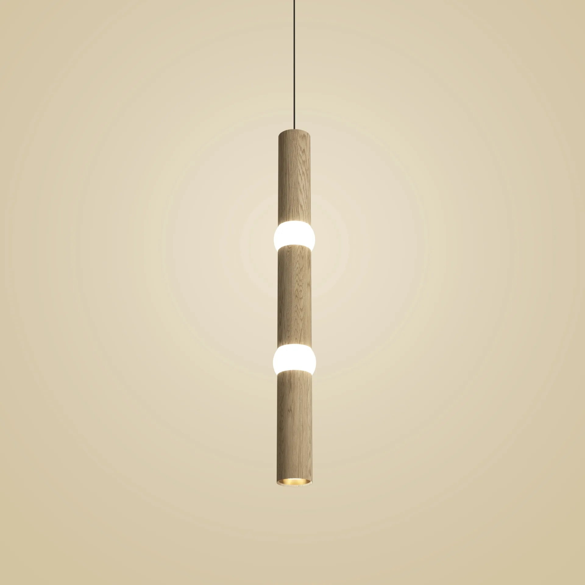 LIGHTBONE pendant lamp oak