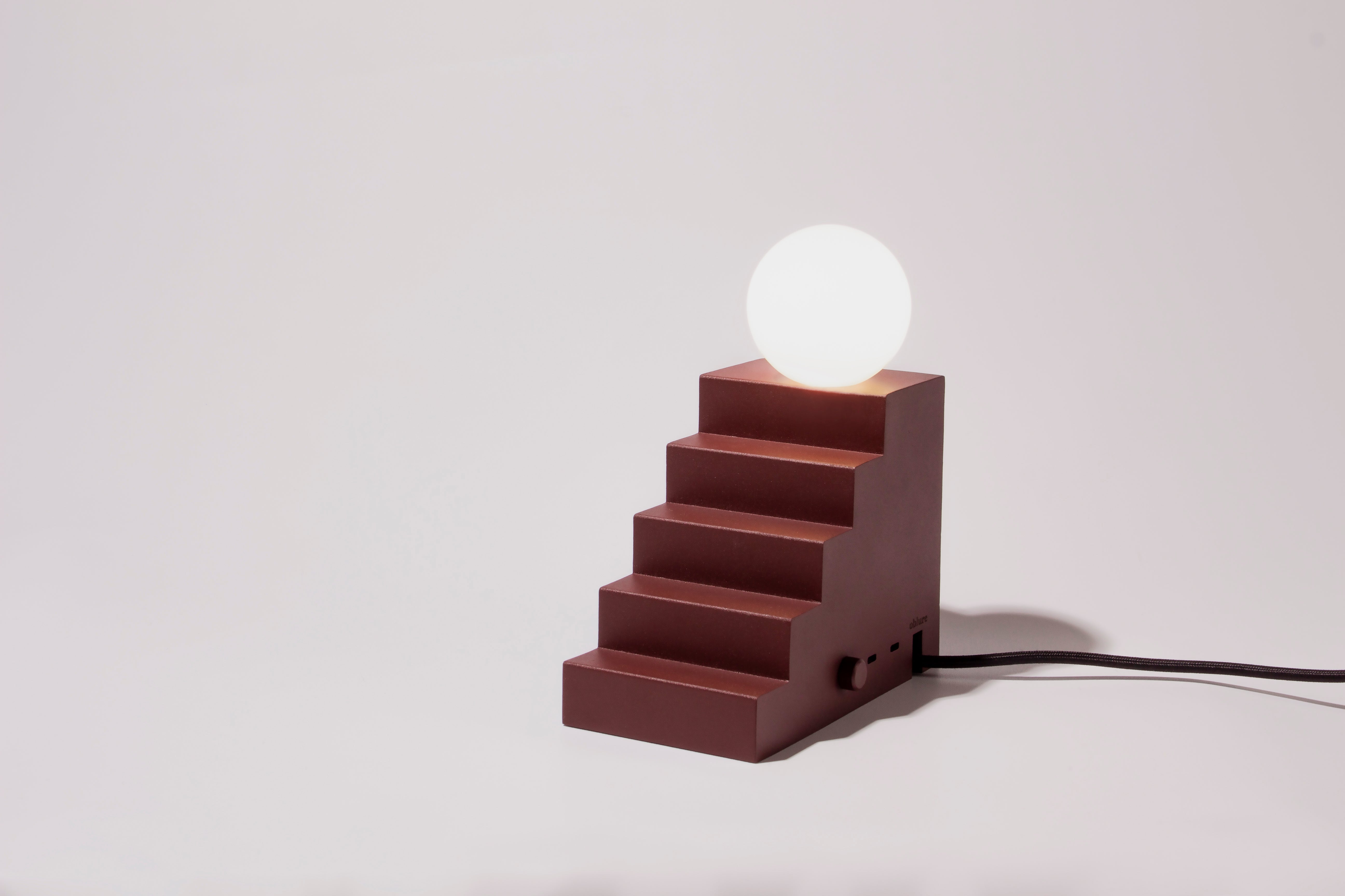 STAIR table lamp red