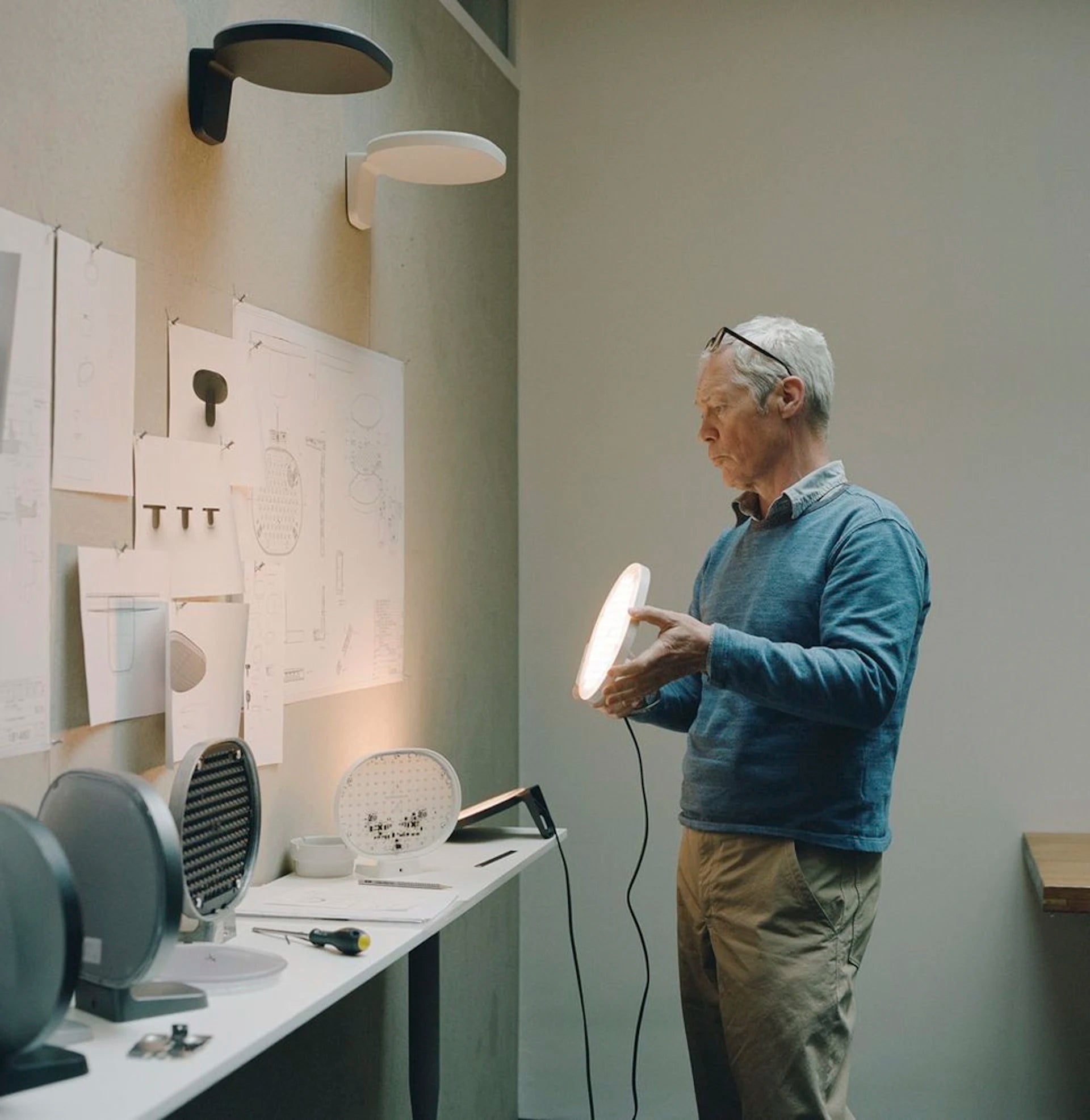 OPLIGHT Wall Lamp White