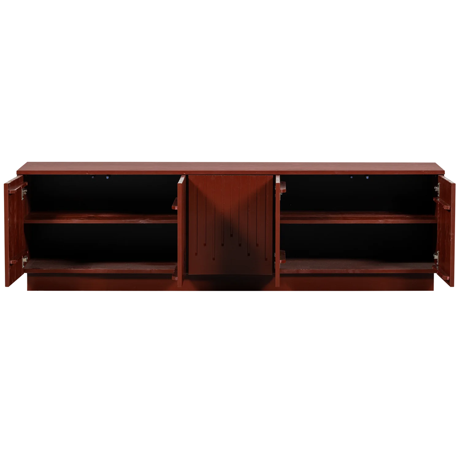 Roter Ziegelstiftschrank