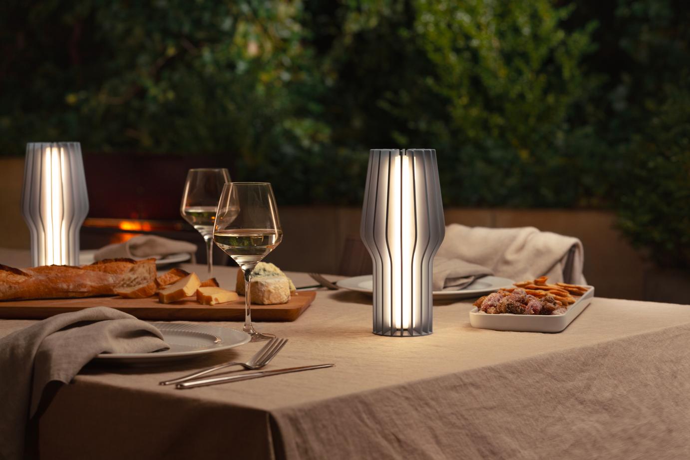 Portable lamp RADIANT beige