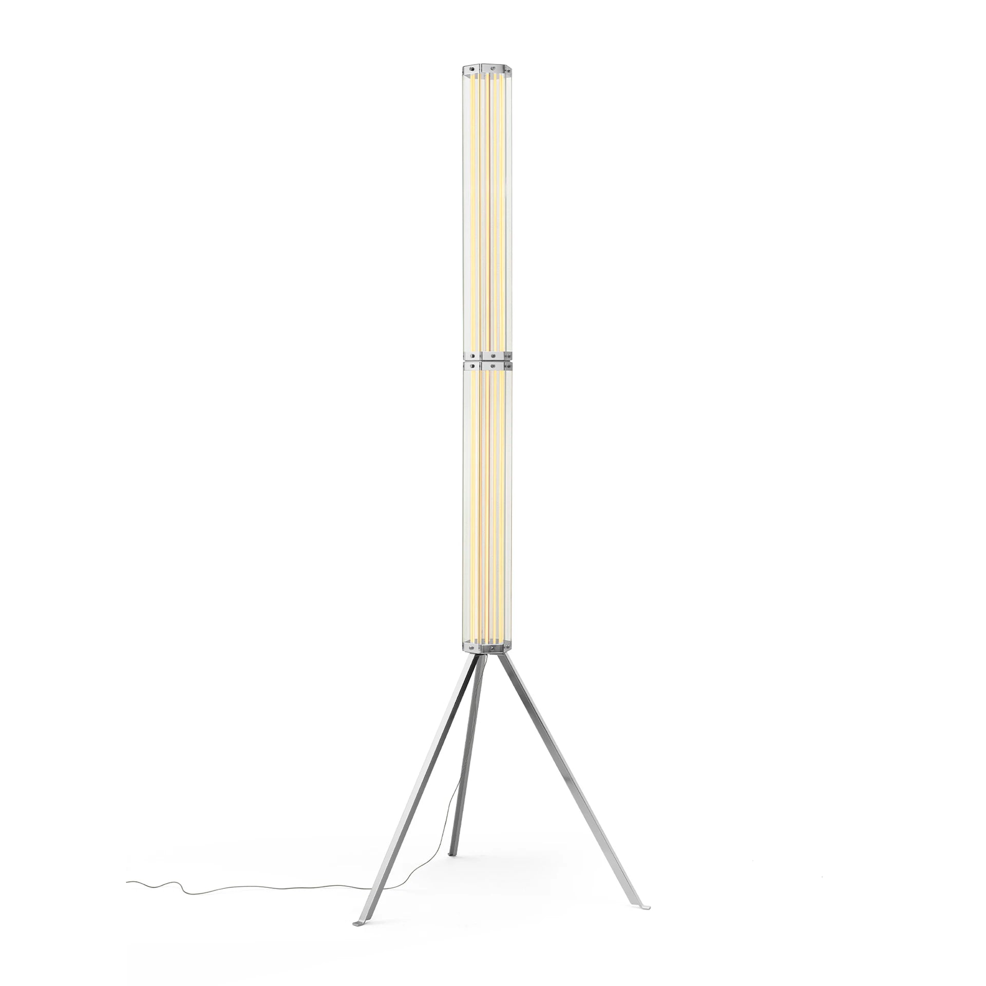 SUPERWIRE floor lamp glass with metal base