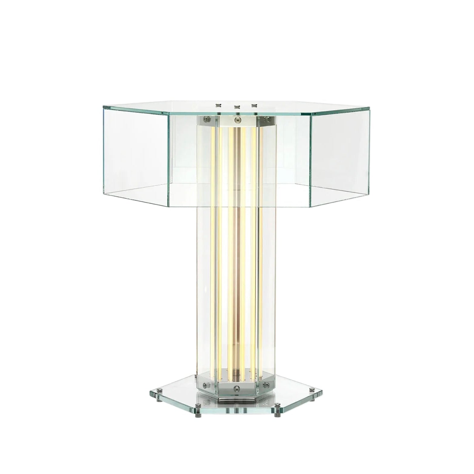 SUPERWIRE glass table lamp