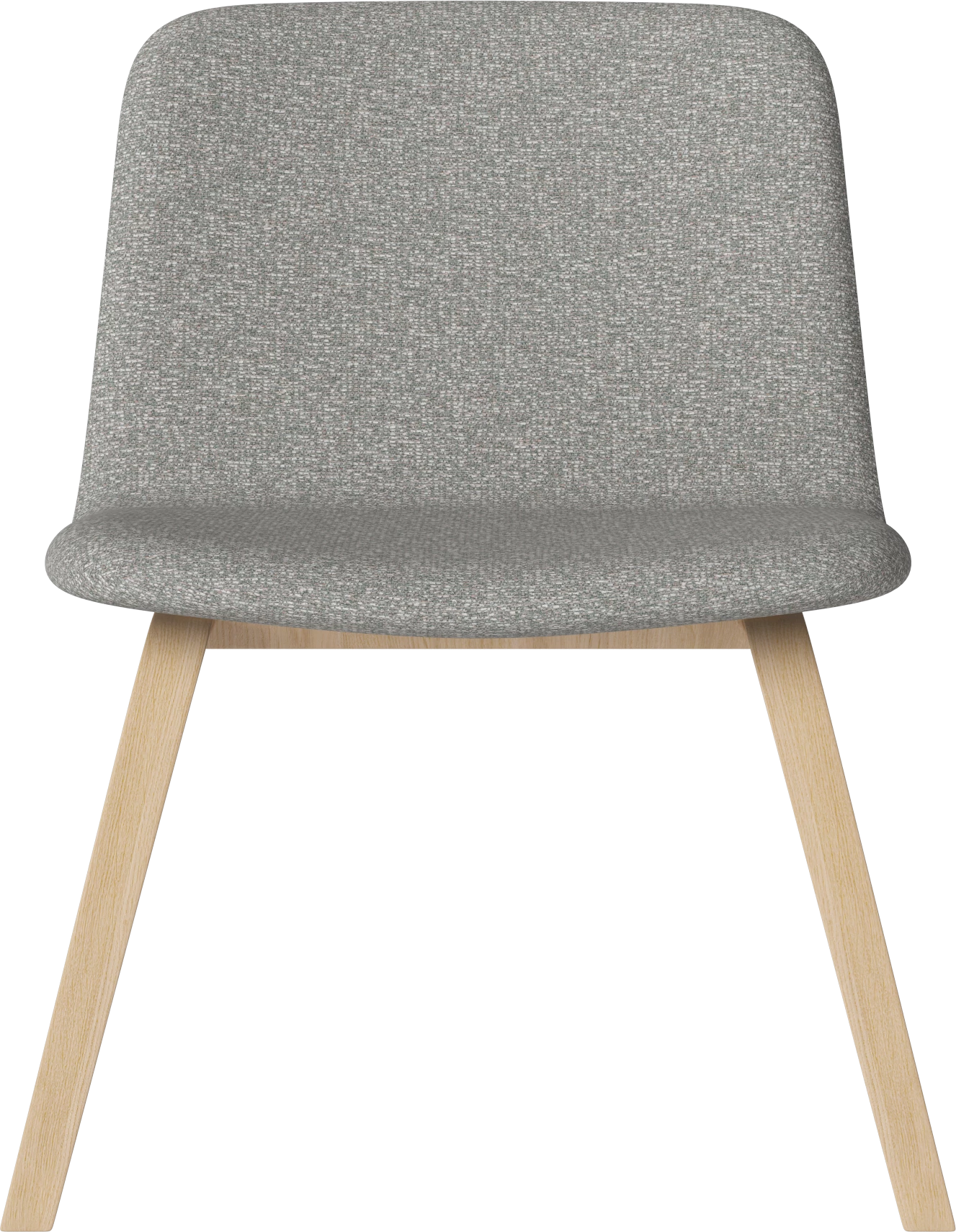 Palm armchair upholstered with a whitened base
