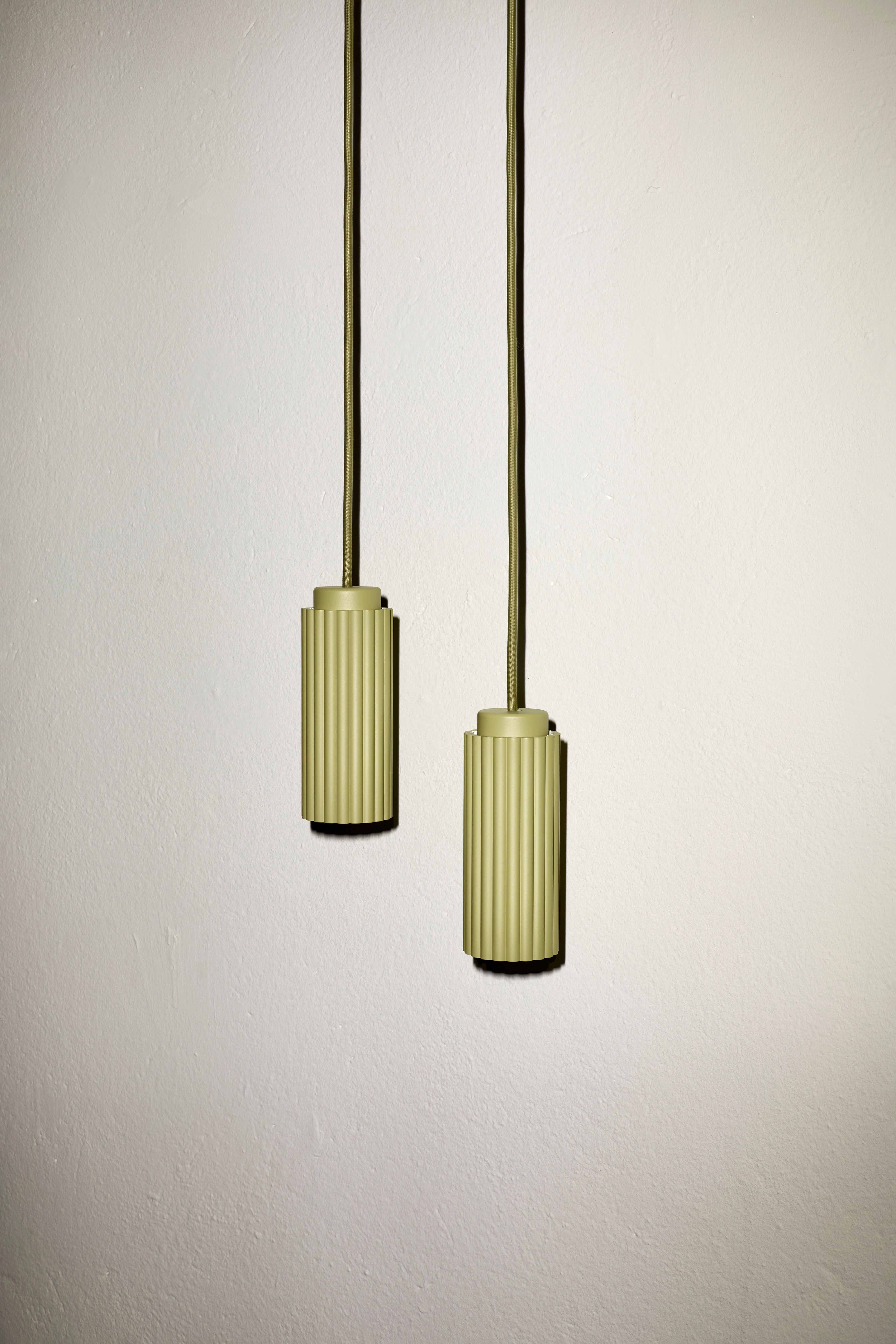 DONNA SLIM Green Pendant Lamp
