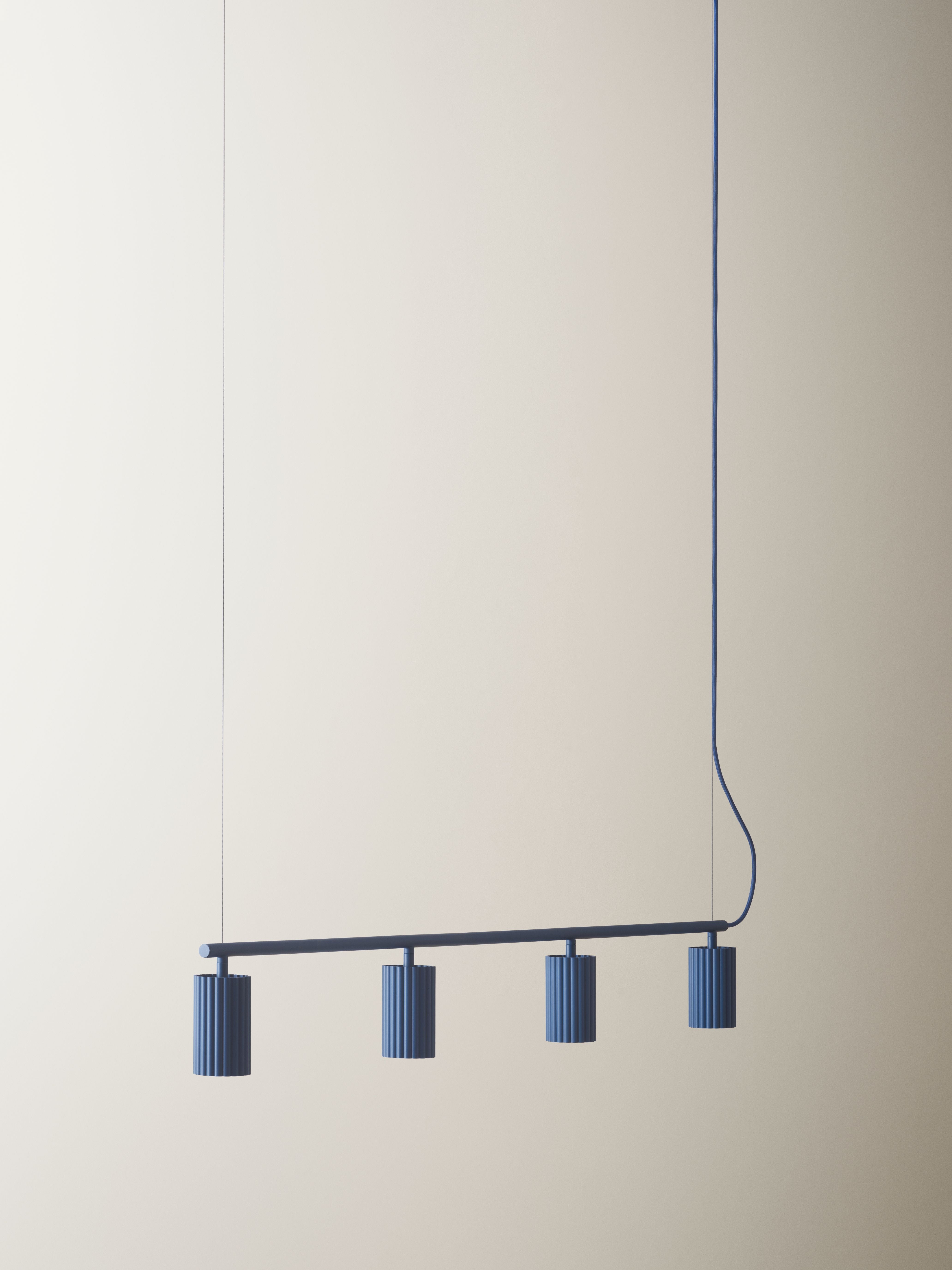 Hanging Lamp DONNA LINE blue
