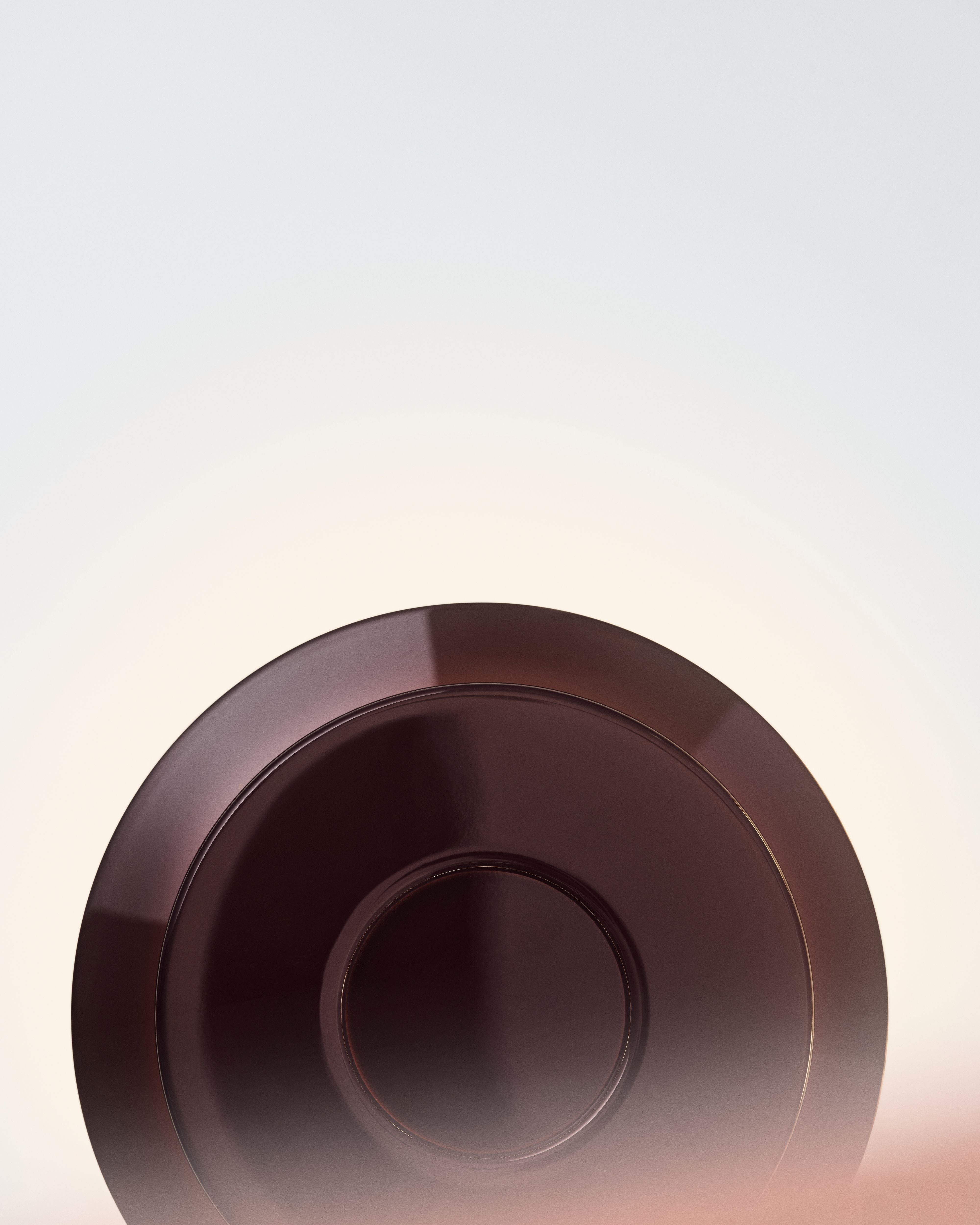 LILLE burgundy wall lamp