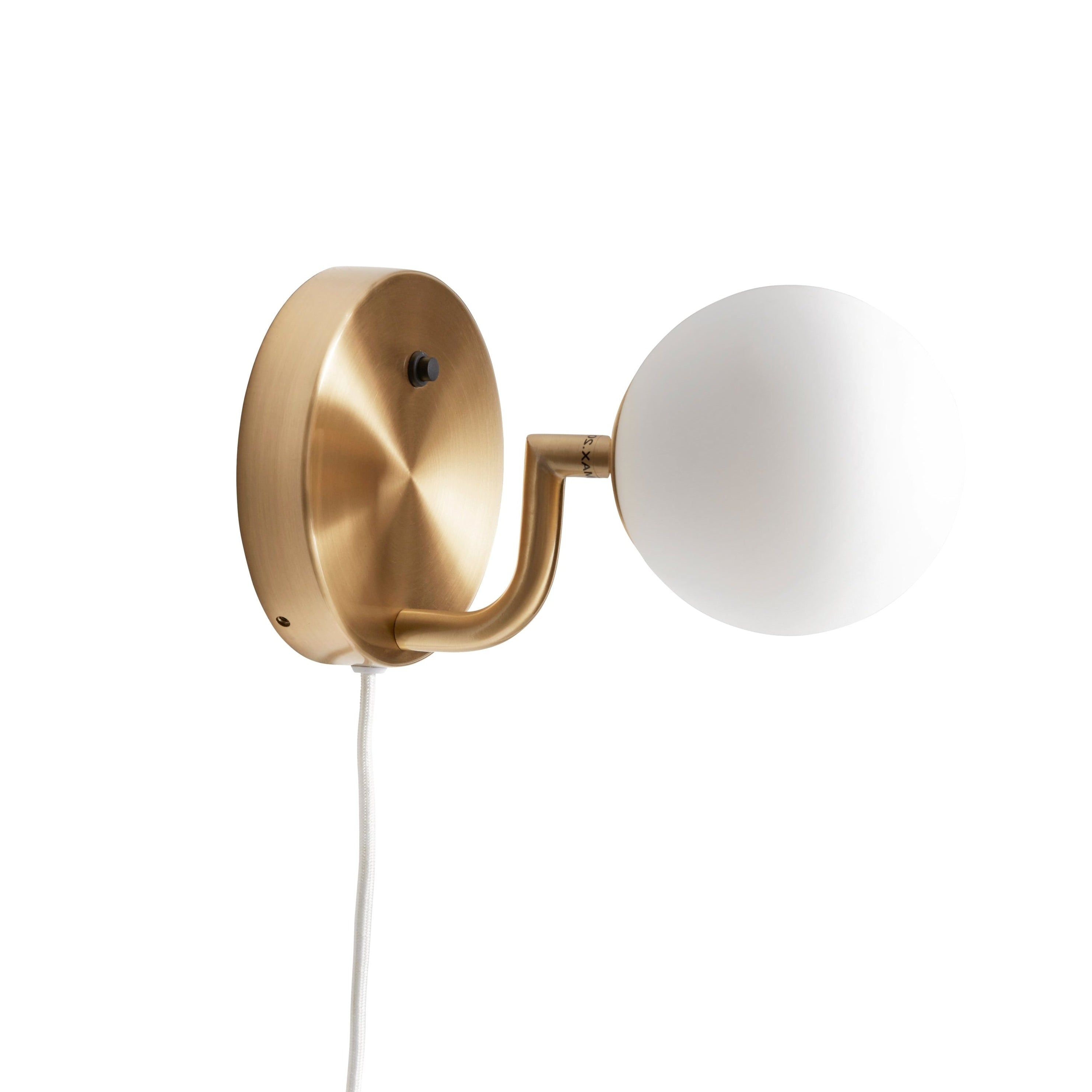 Mobil Brass Wall Sconce
