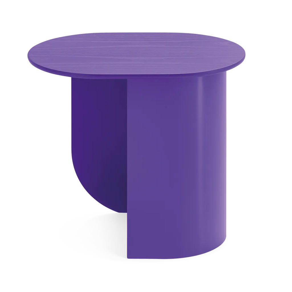 PLATEAU Purple Side Table