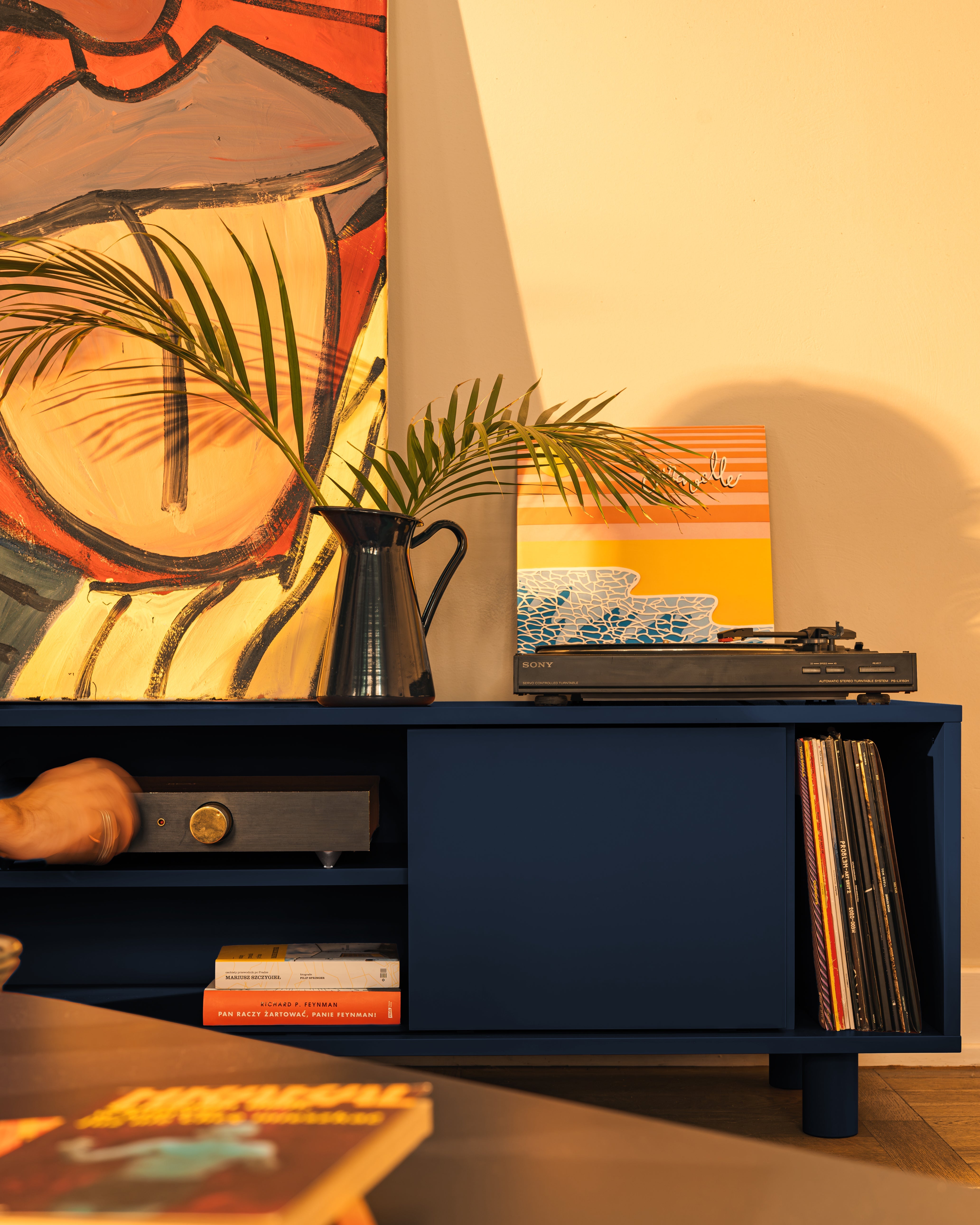 RTV Cabinet POP cobalt blue