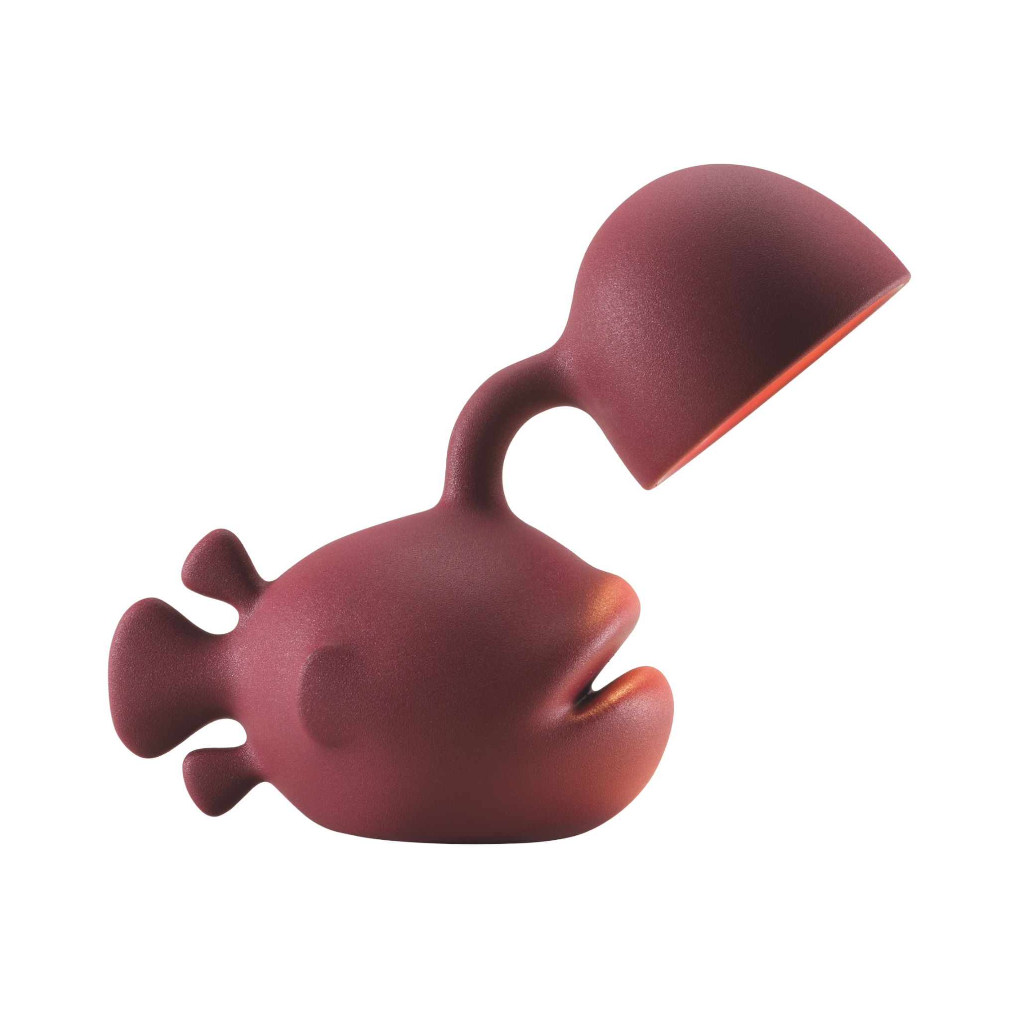 ABYSS burgundy table lamp