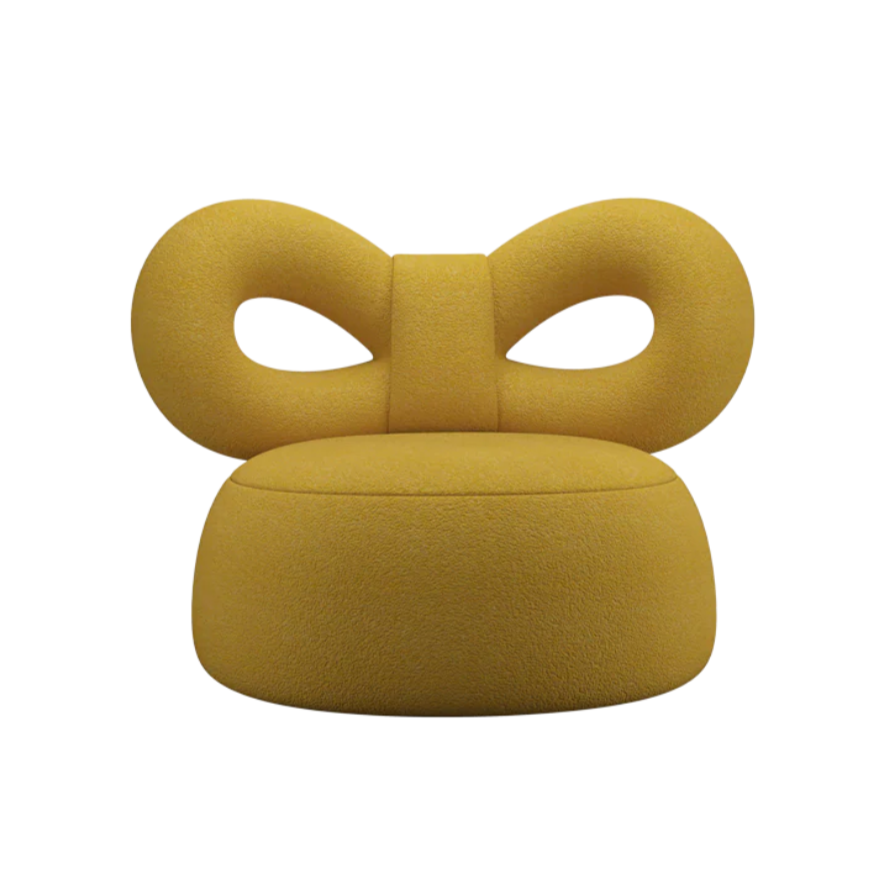 RIBBON mustard armchair