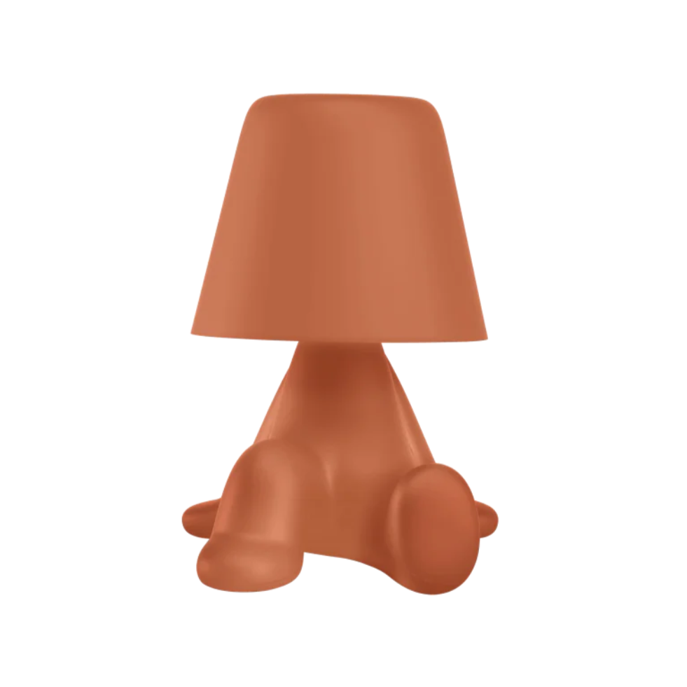 Tragbare Lampe SWEET BROTHERS BOB Terrakotta