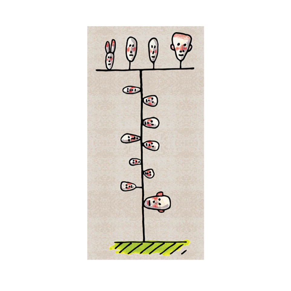 FAMILY TREE rug beige