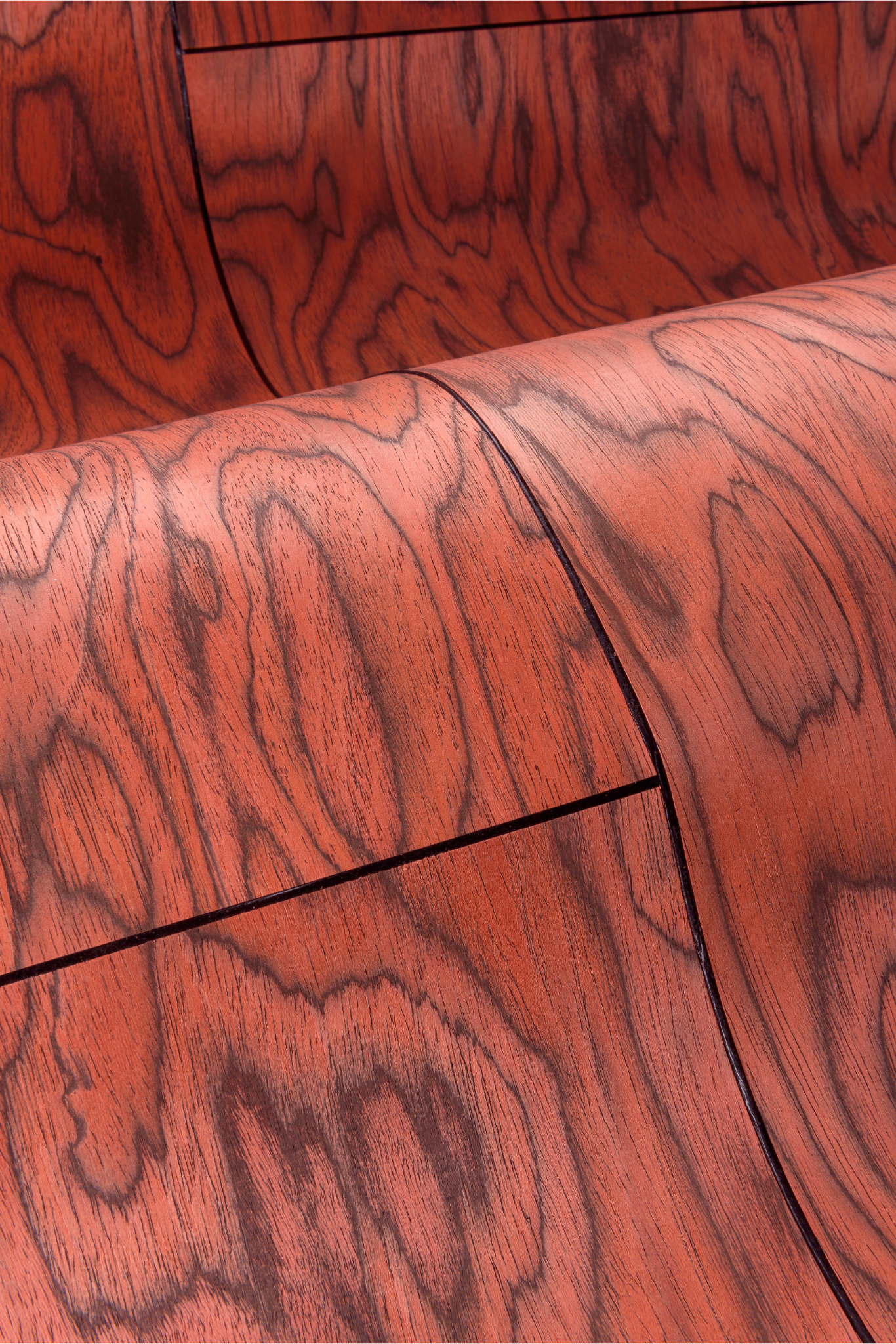 COTI Orange Veneer Wallpaper