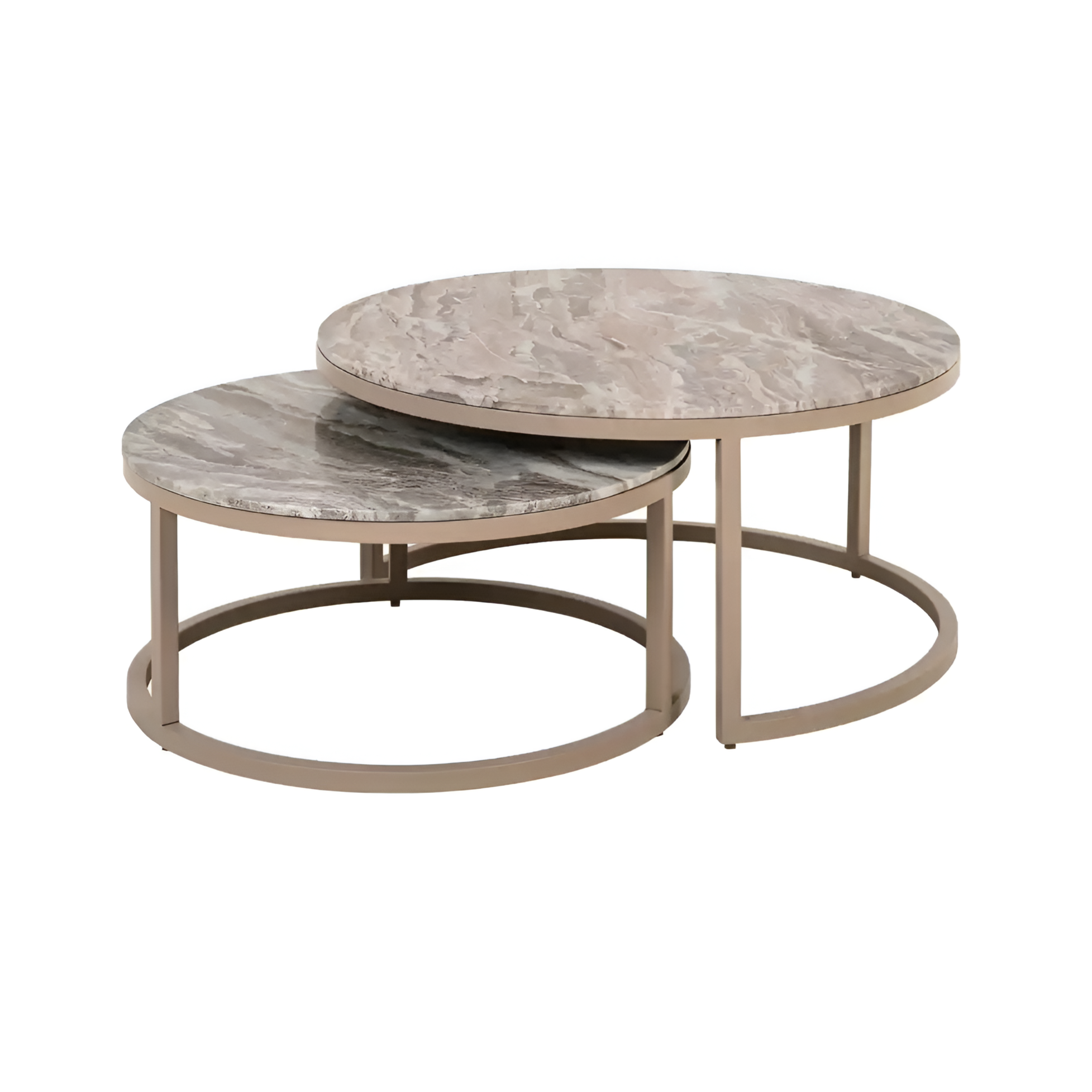 FAIRFAX beige coffee table set