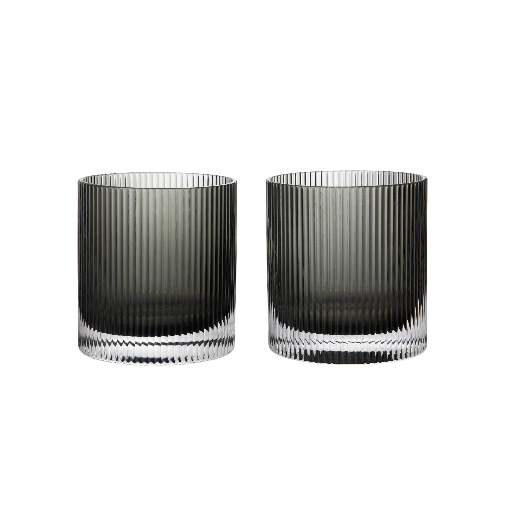 RIPPLE Set of Smoky Glasses