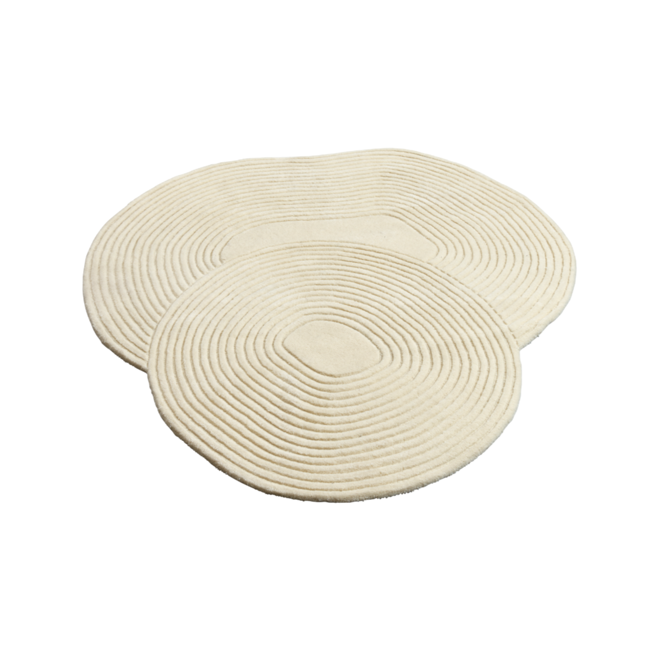 Zen Shaped Cream Carpet cream