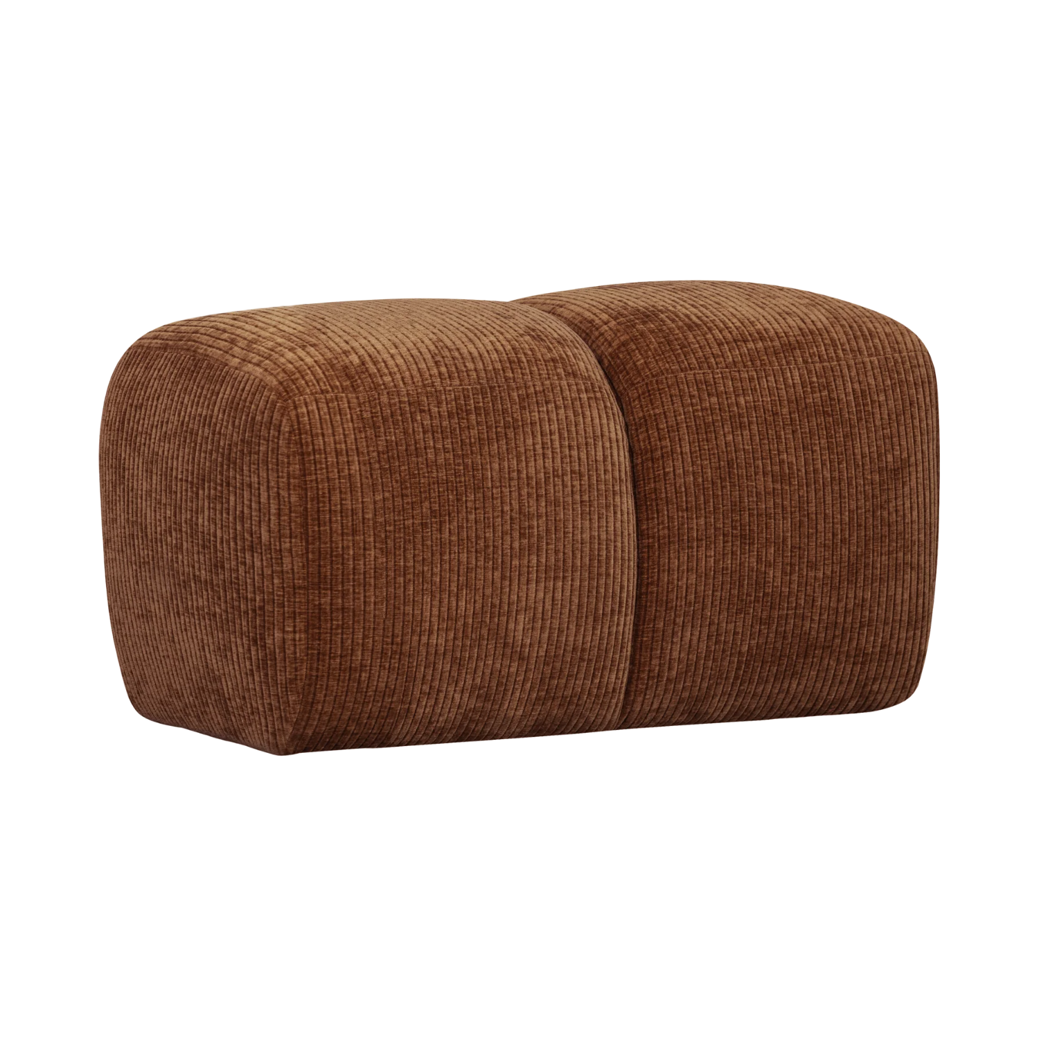 Puff MOJO braunes Cord