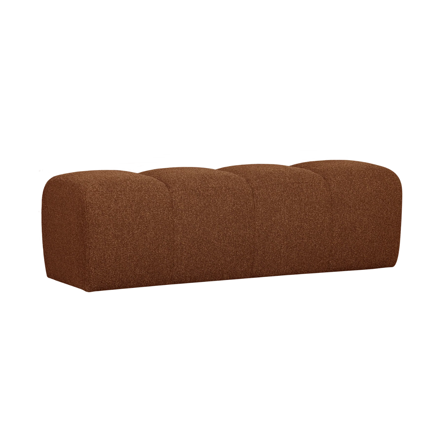 Bank MOJO braunes Bouclé