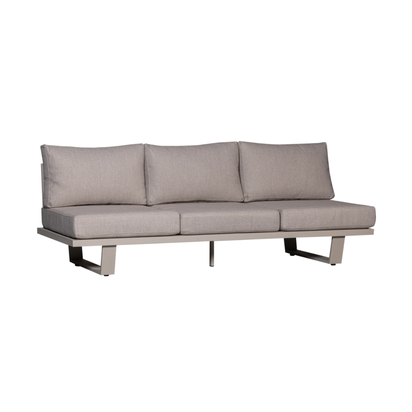 Garten-Sofa 3-Sitzer BEAR sandgrau