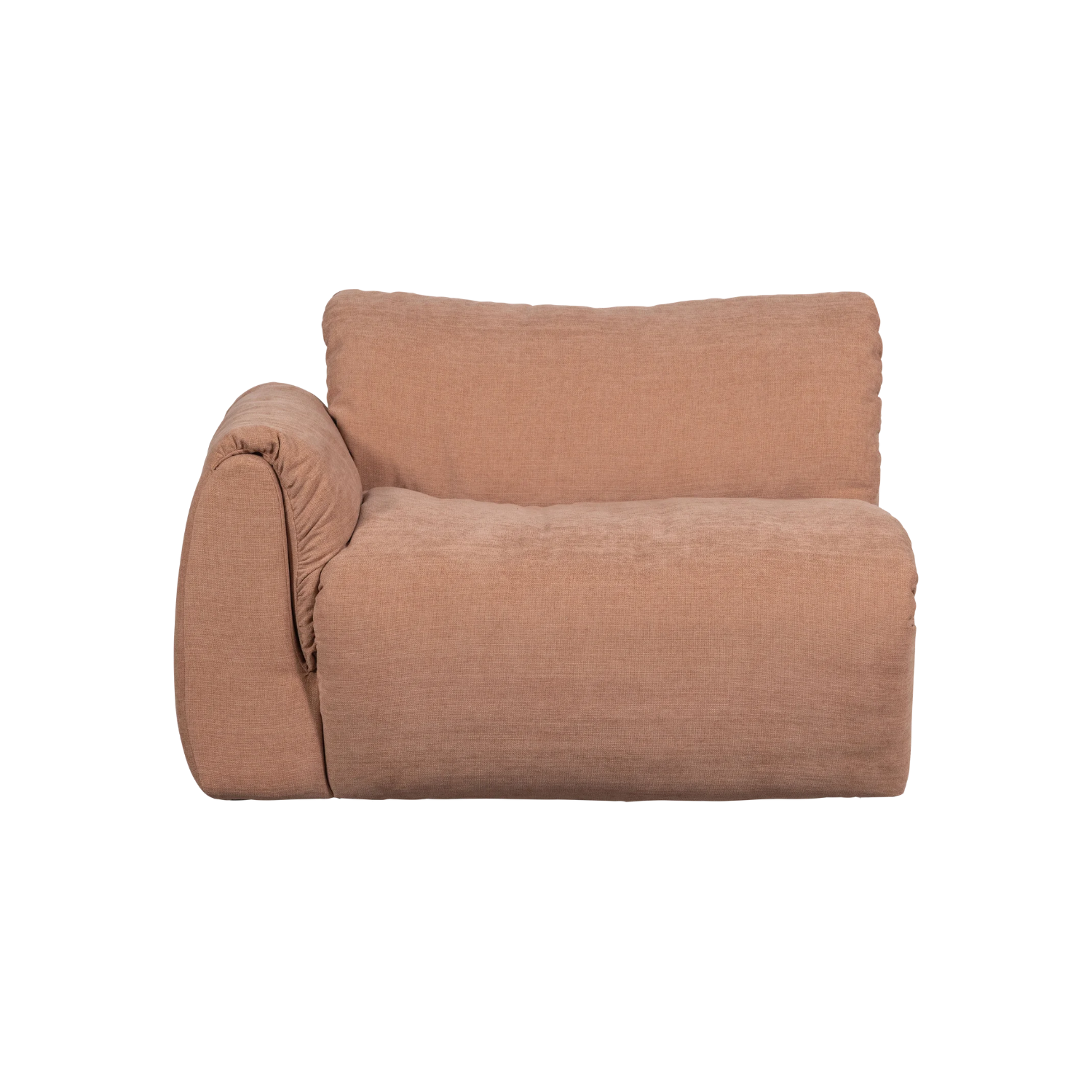 BAGGY modular sofa - left element pink