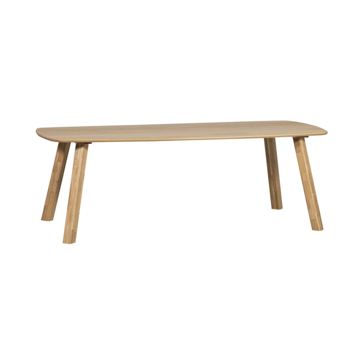 TABLO oval table, glued oak