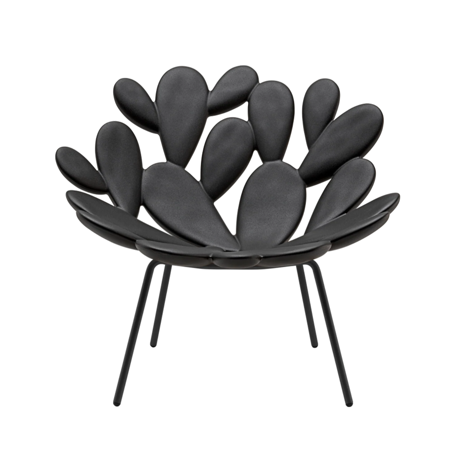 FILICUDI Gartenstuhl schwarz