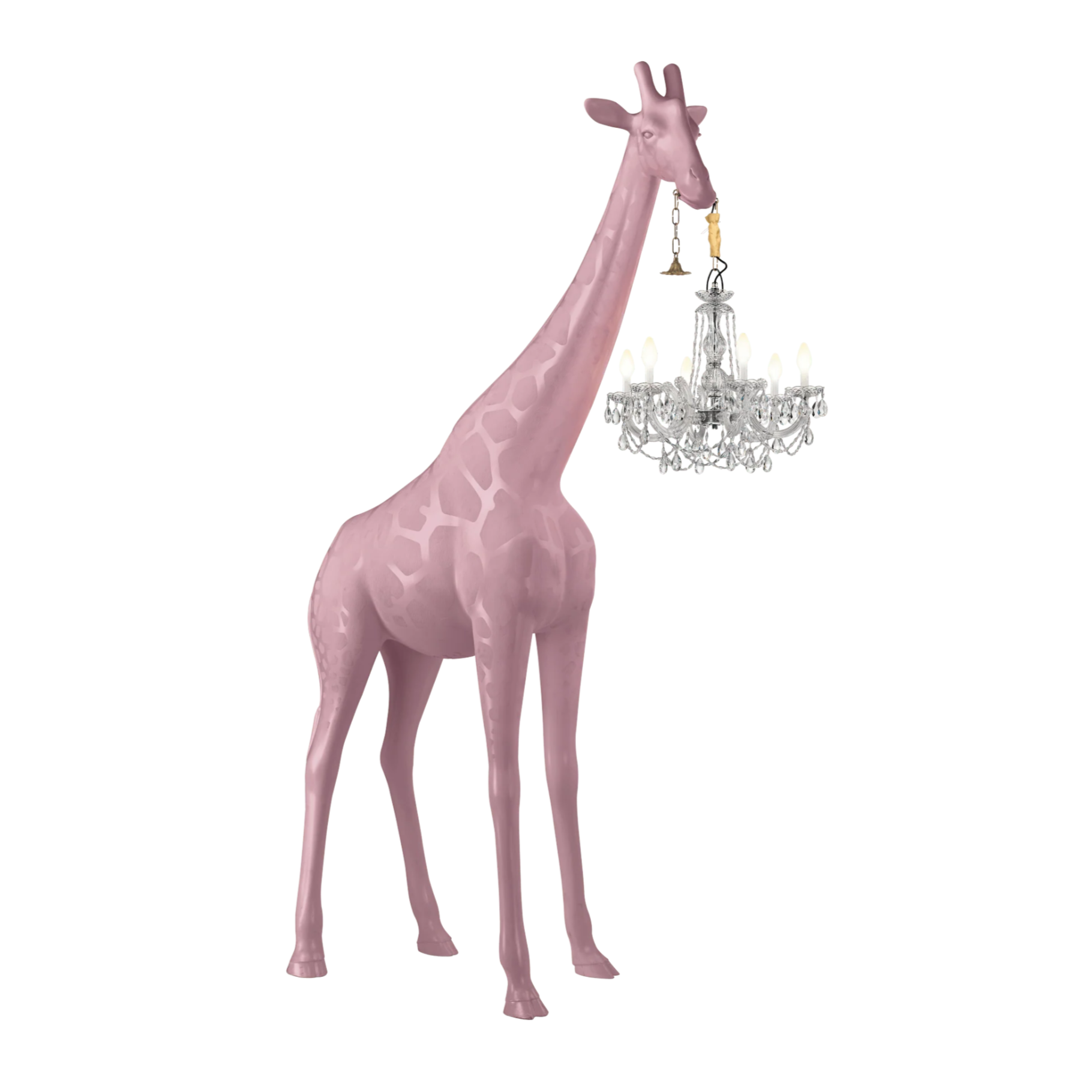 Außenlampe GIRAFFE IN LOVE M rosa