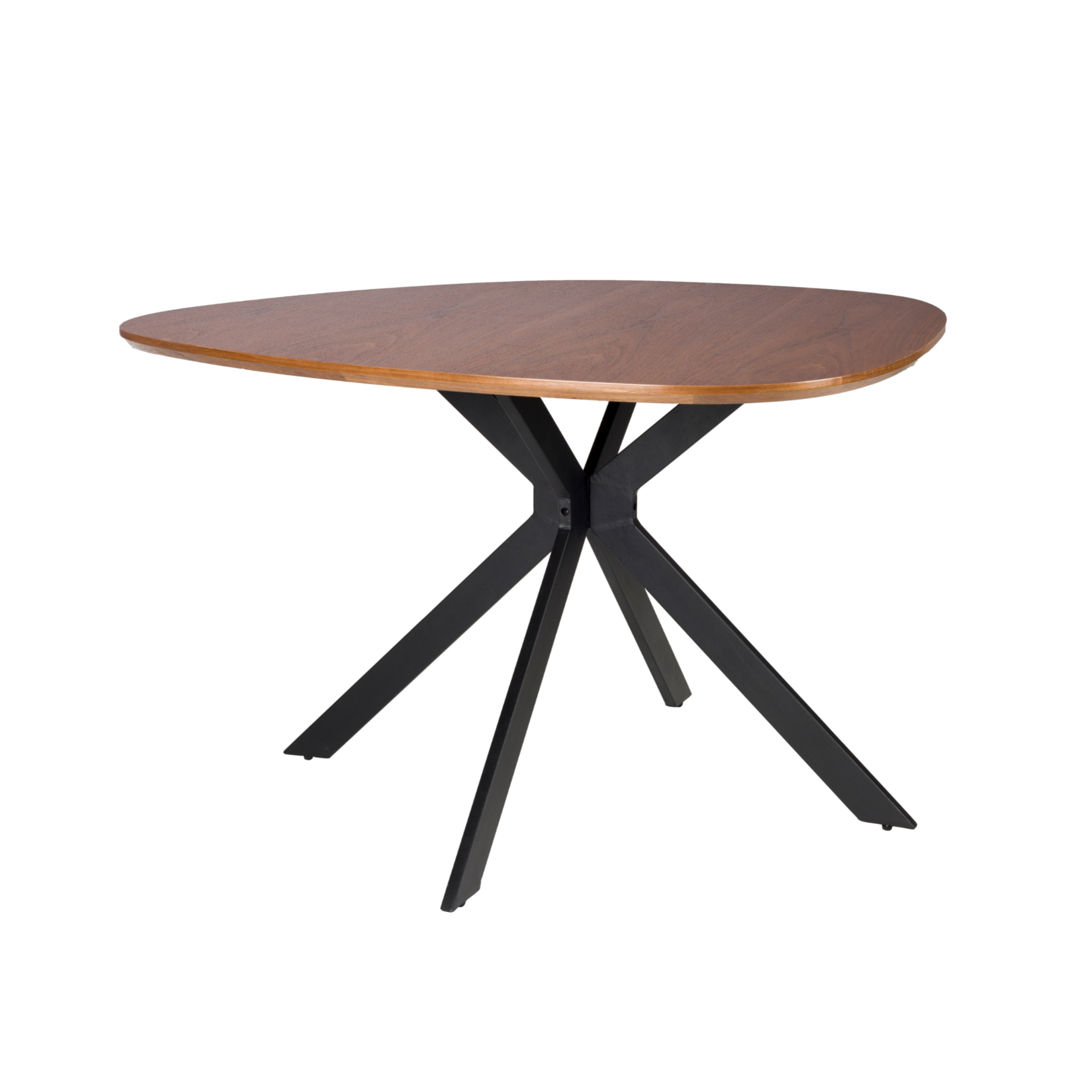 CHASE ORGANIC brown table with a black base