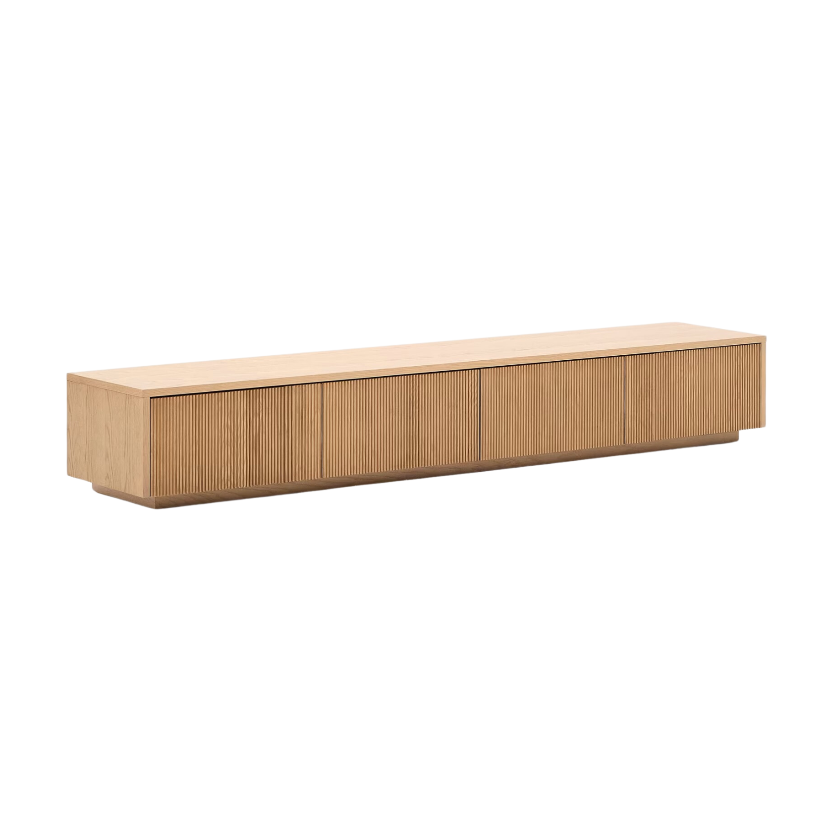 HELVINE TV cabinet oak veneer