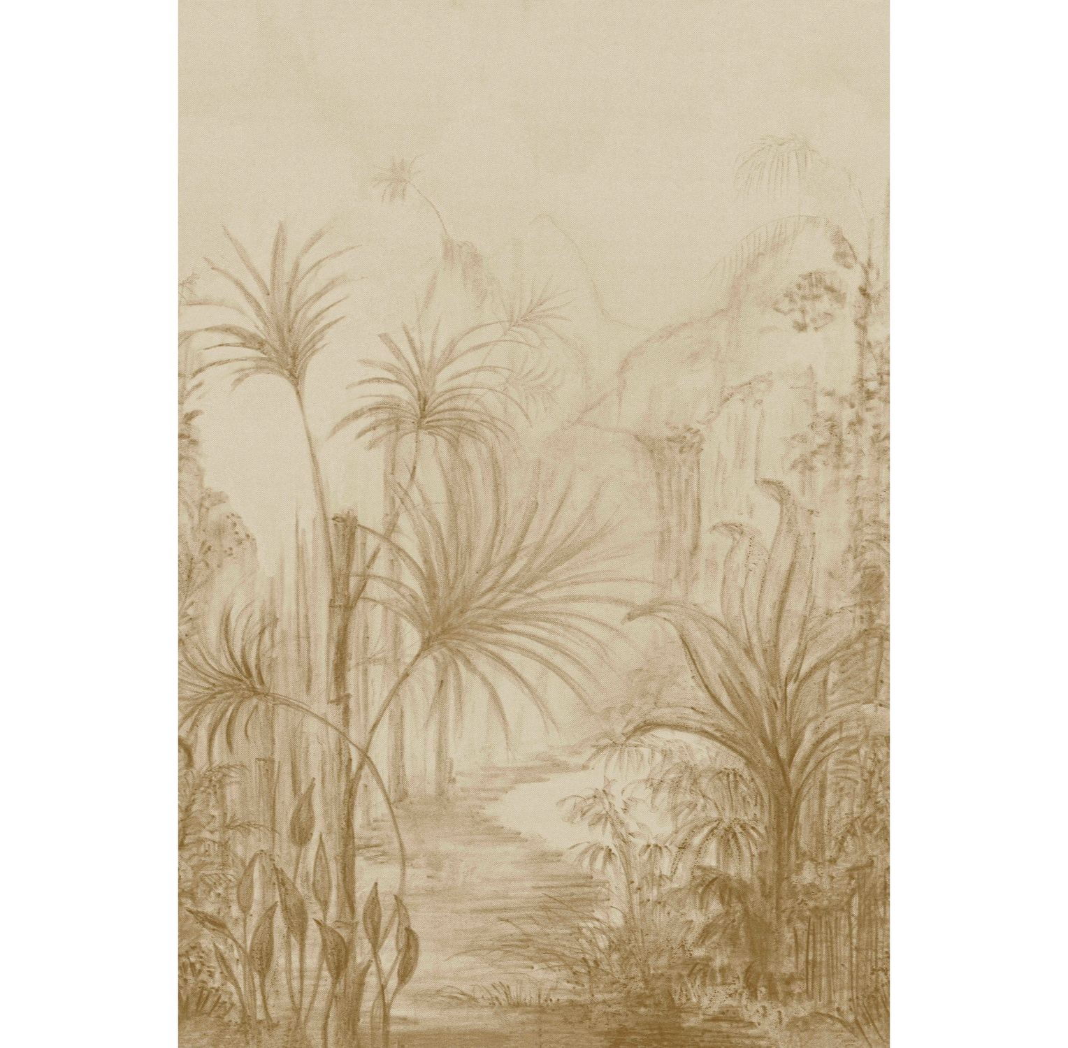 Wandbild ARILLE braun