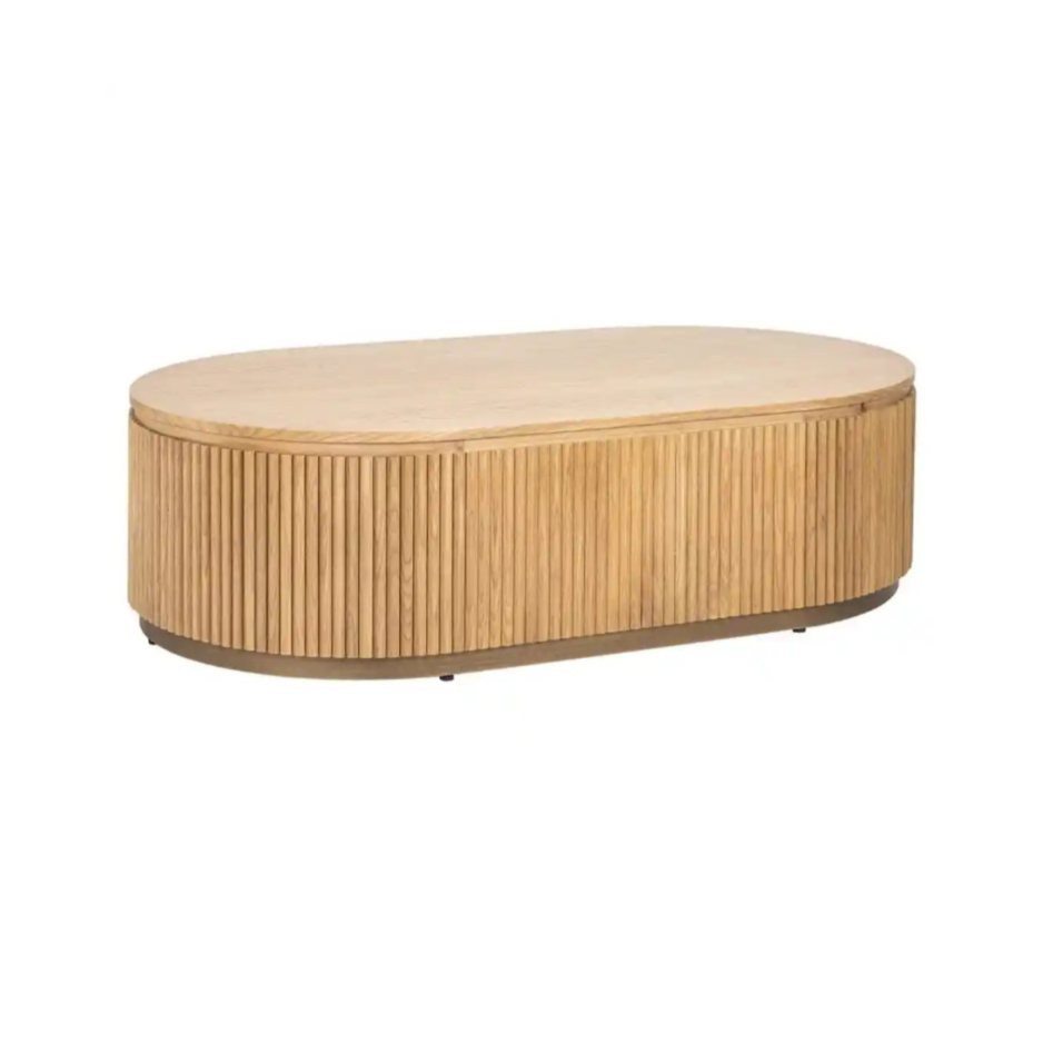 BELFORT oak veneer coffee table