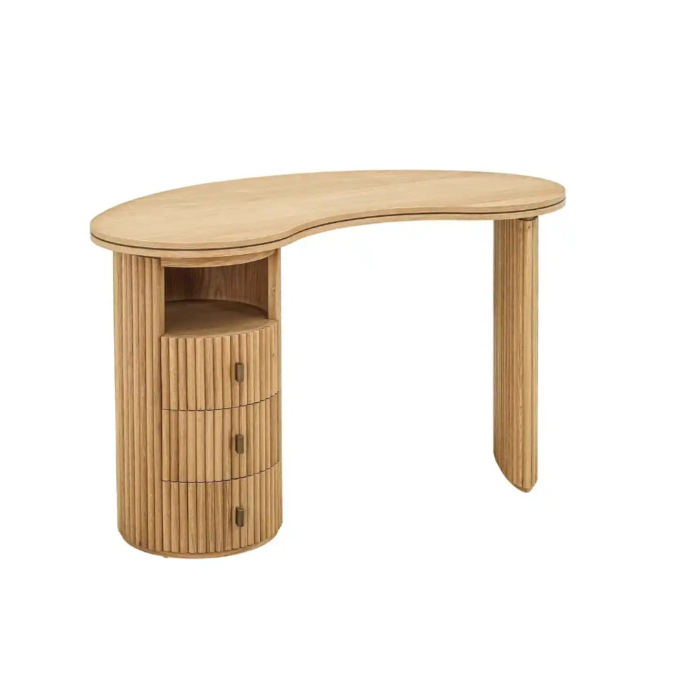 BELFORT oak veneer desk