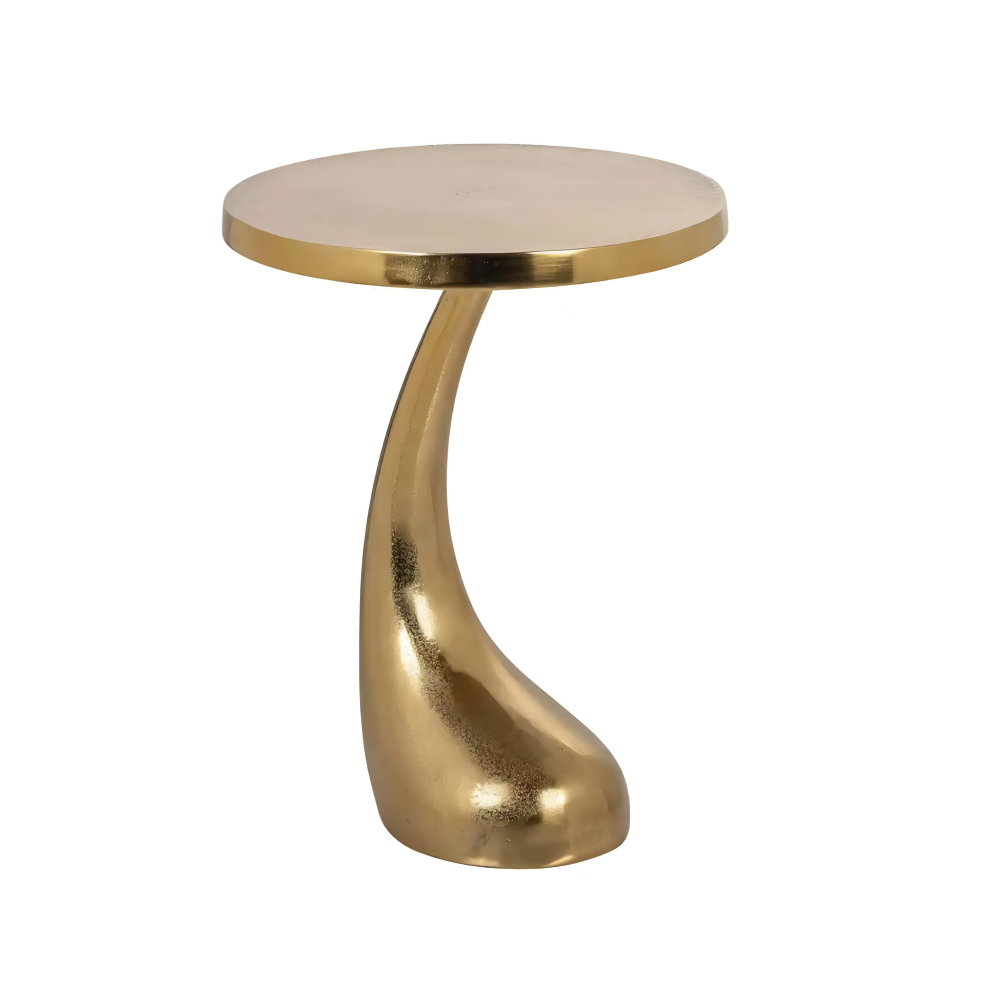 DOLPHIN gold side table