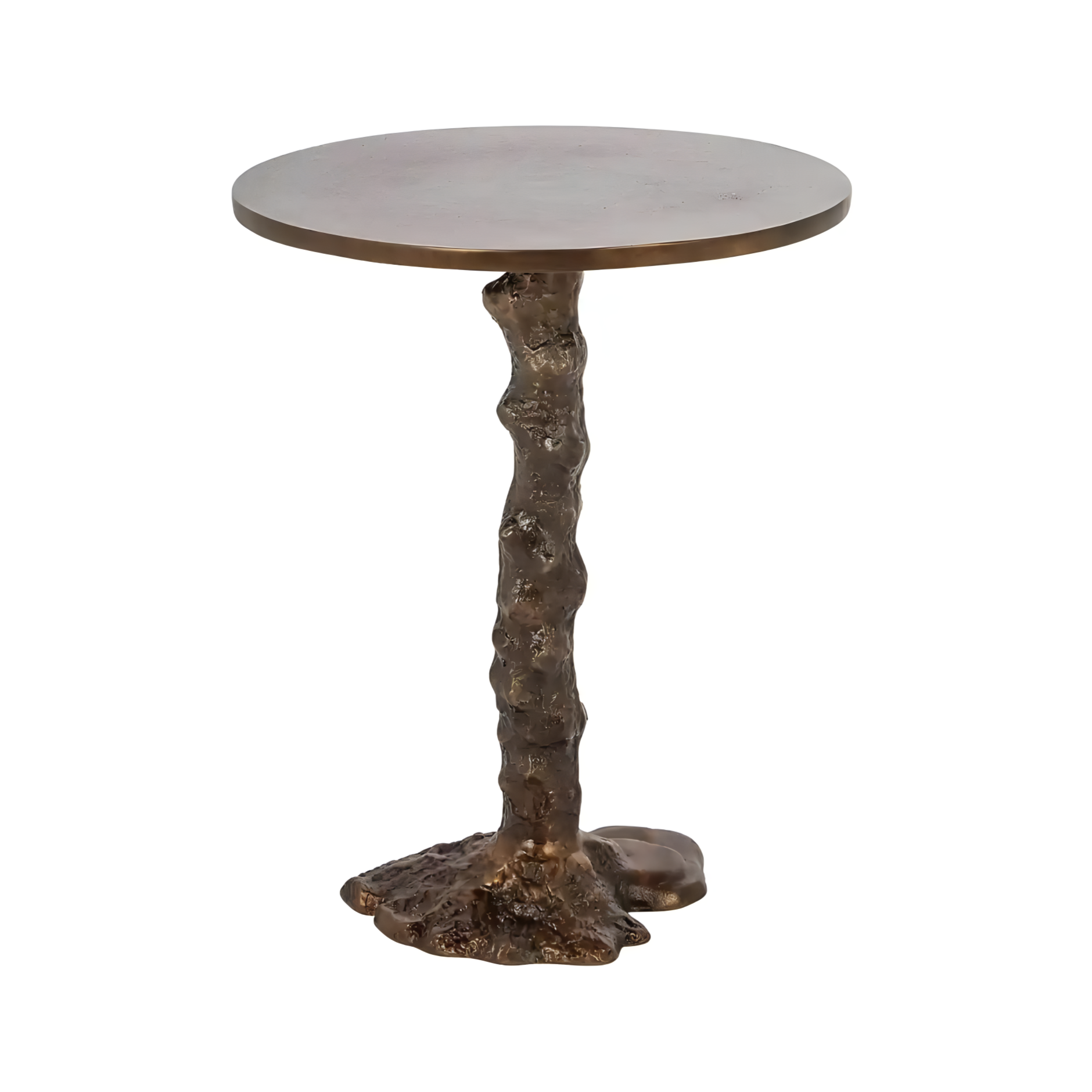 MISTY Brown Side Table