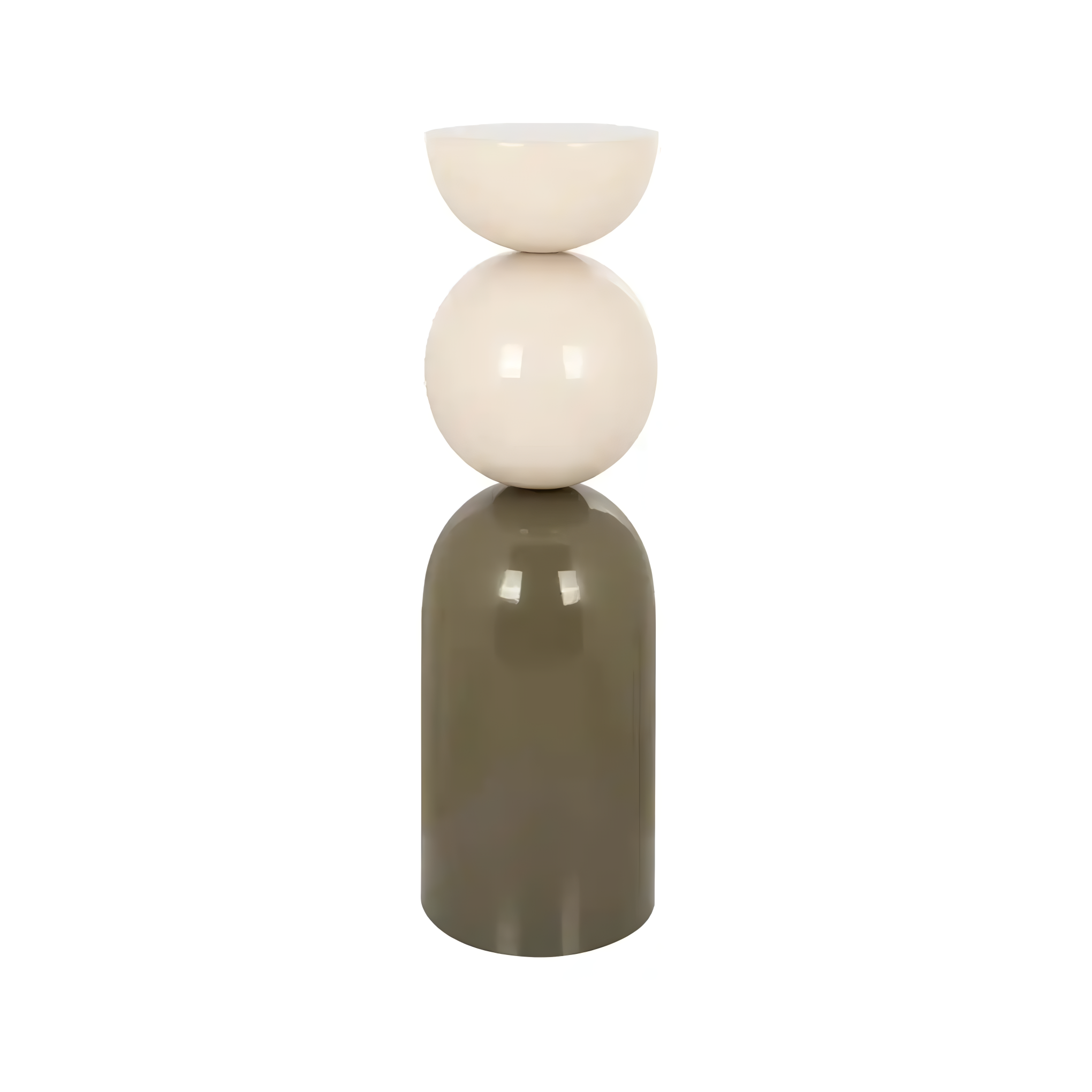 BISOU column green with beige