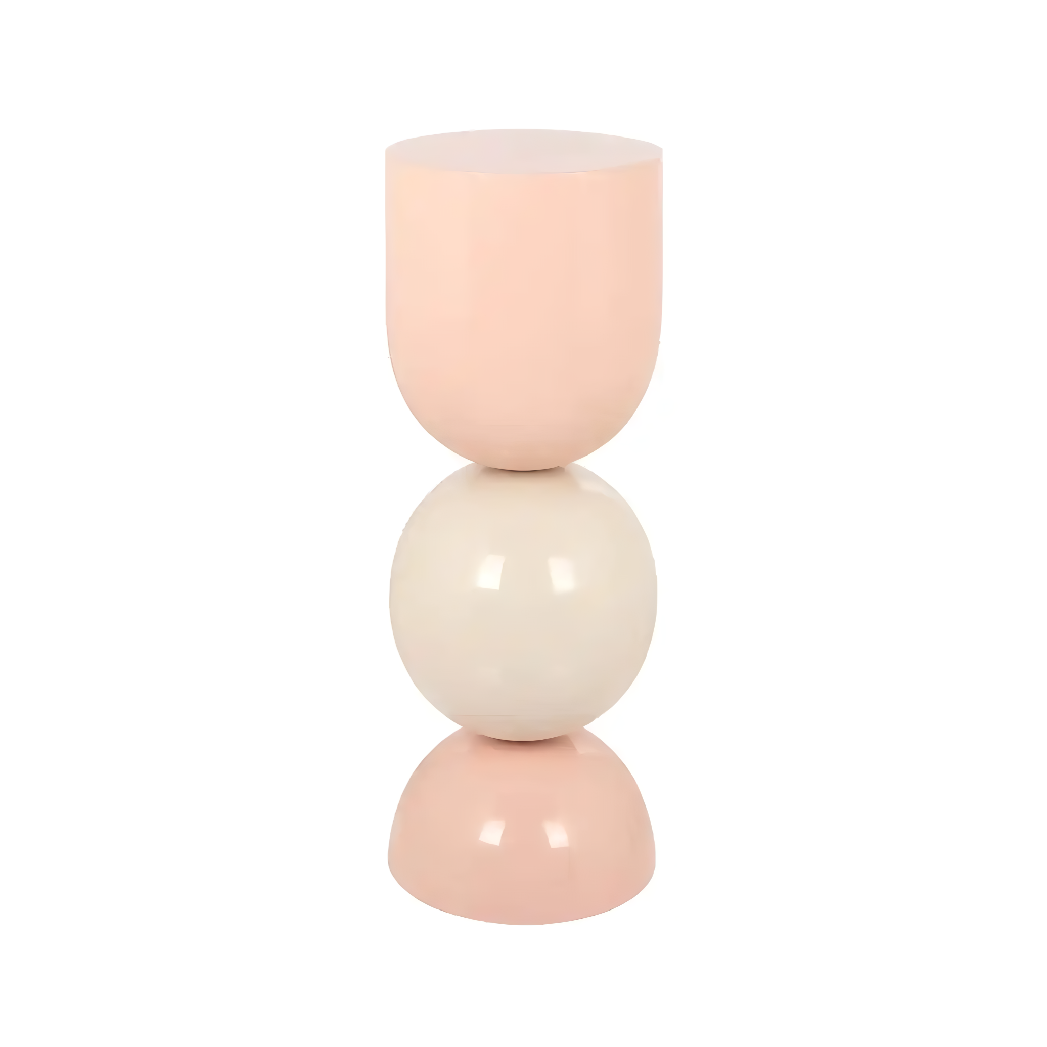 ALVA column pink with beige