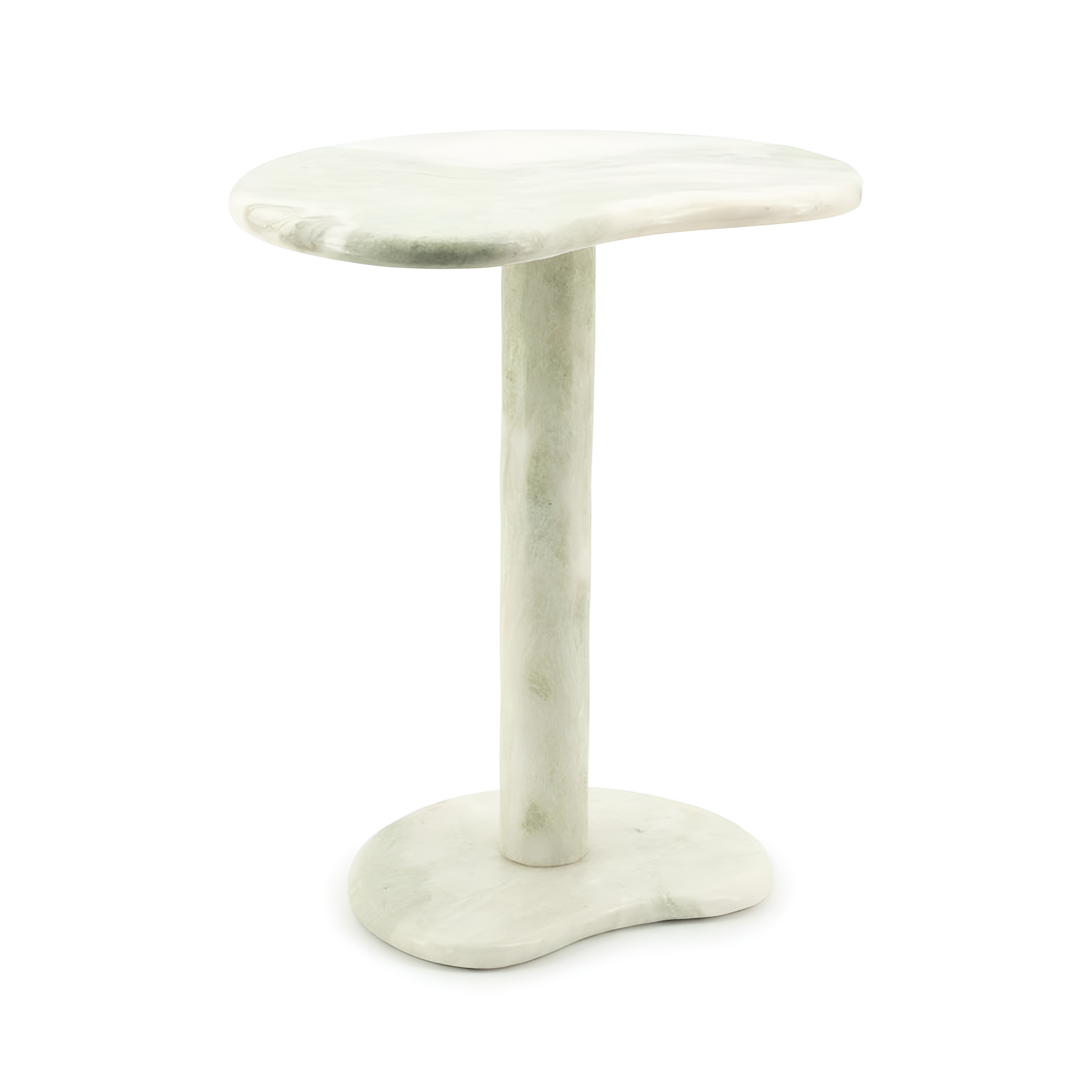 Beistelltisch ROSSO creme Marmor
