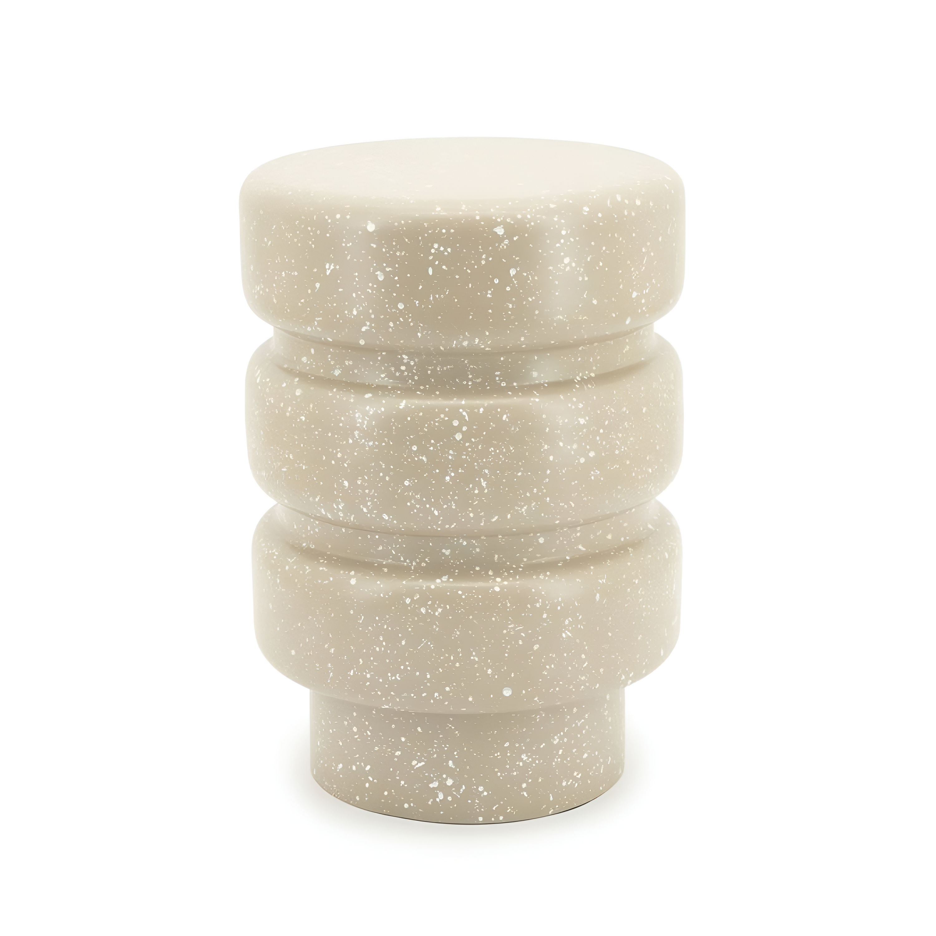Beistelltisch SPATTER creme