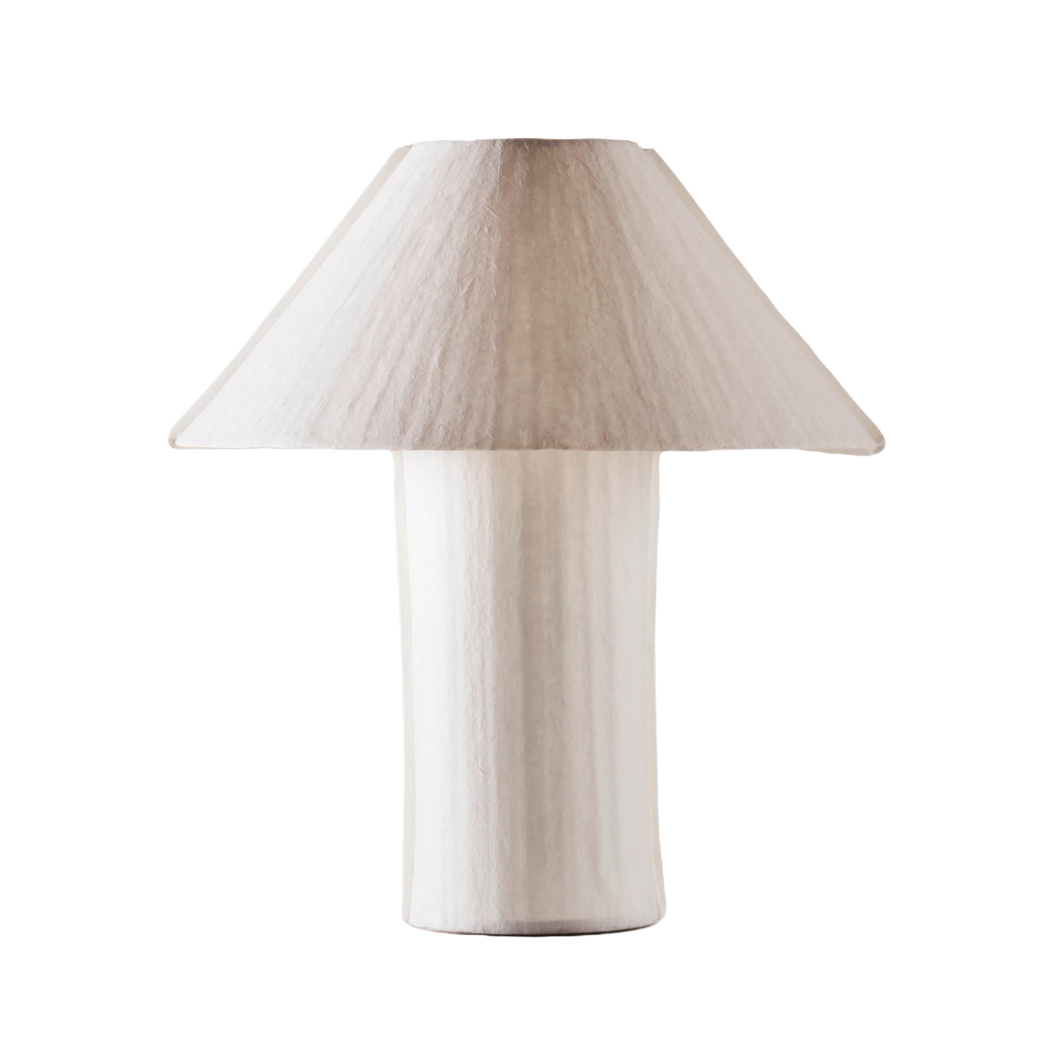 Lampa stołowa PAPER złamana biel