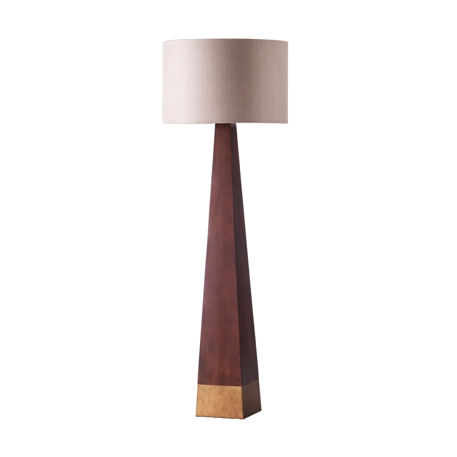 Lampa podłogowa PYRAMID fornir jesionowy